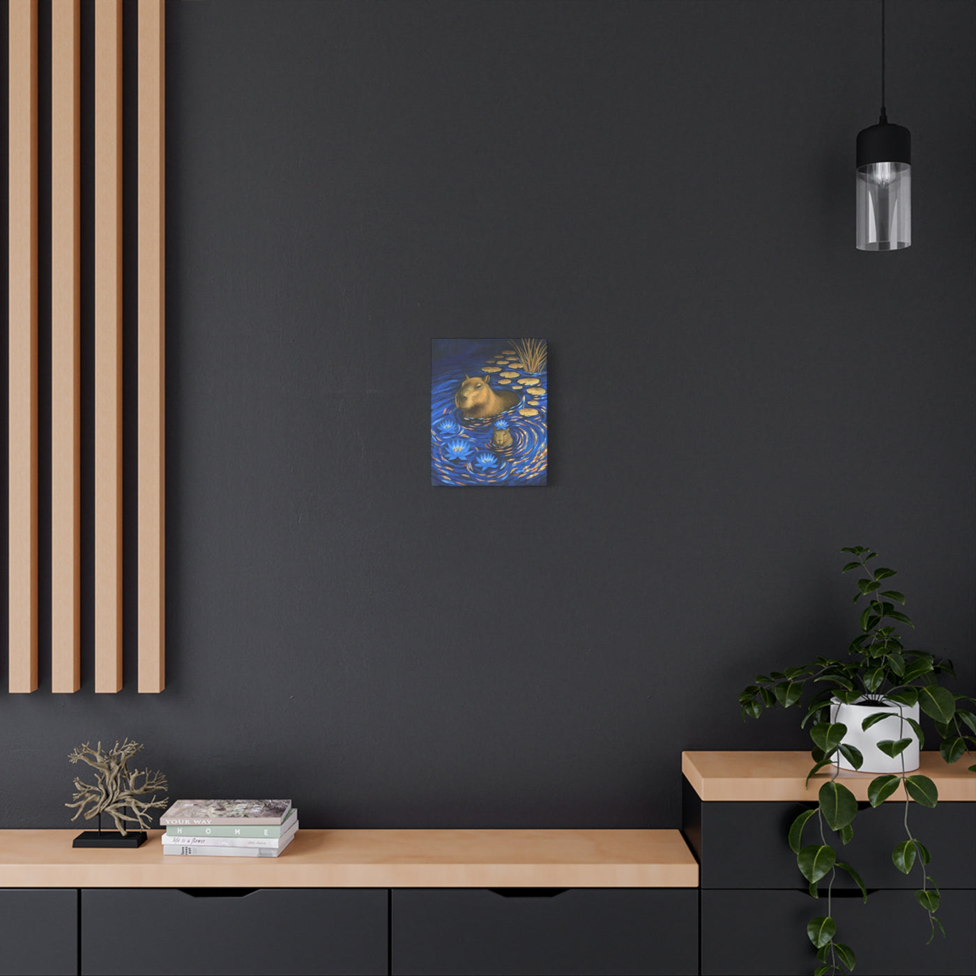 Capybara Dreams Canvas Print