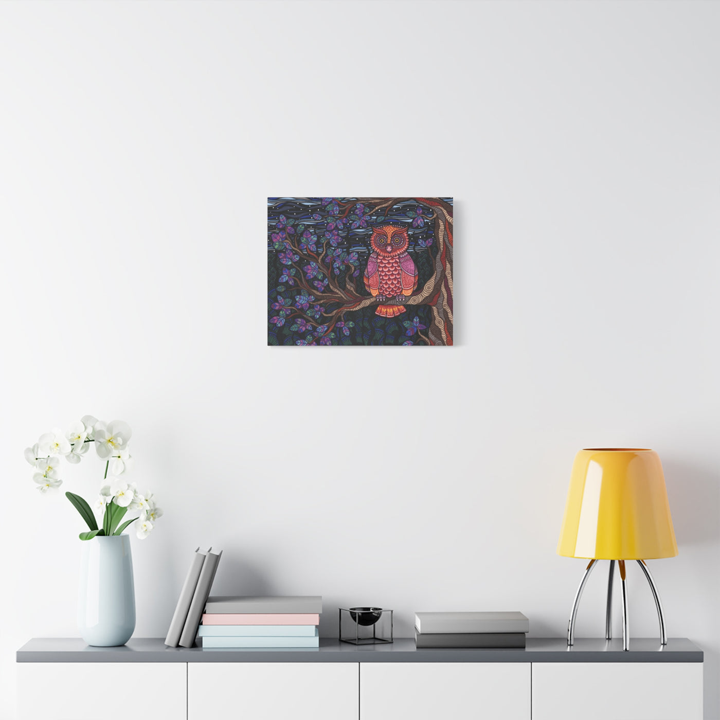 Owl Tree Canvas Print