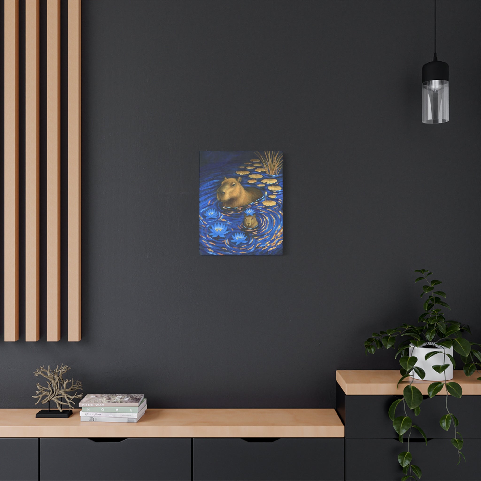 Capybara Dreams Canvas Print