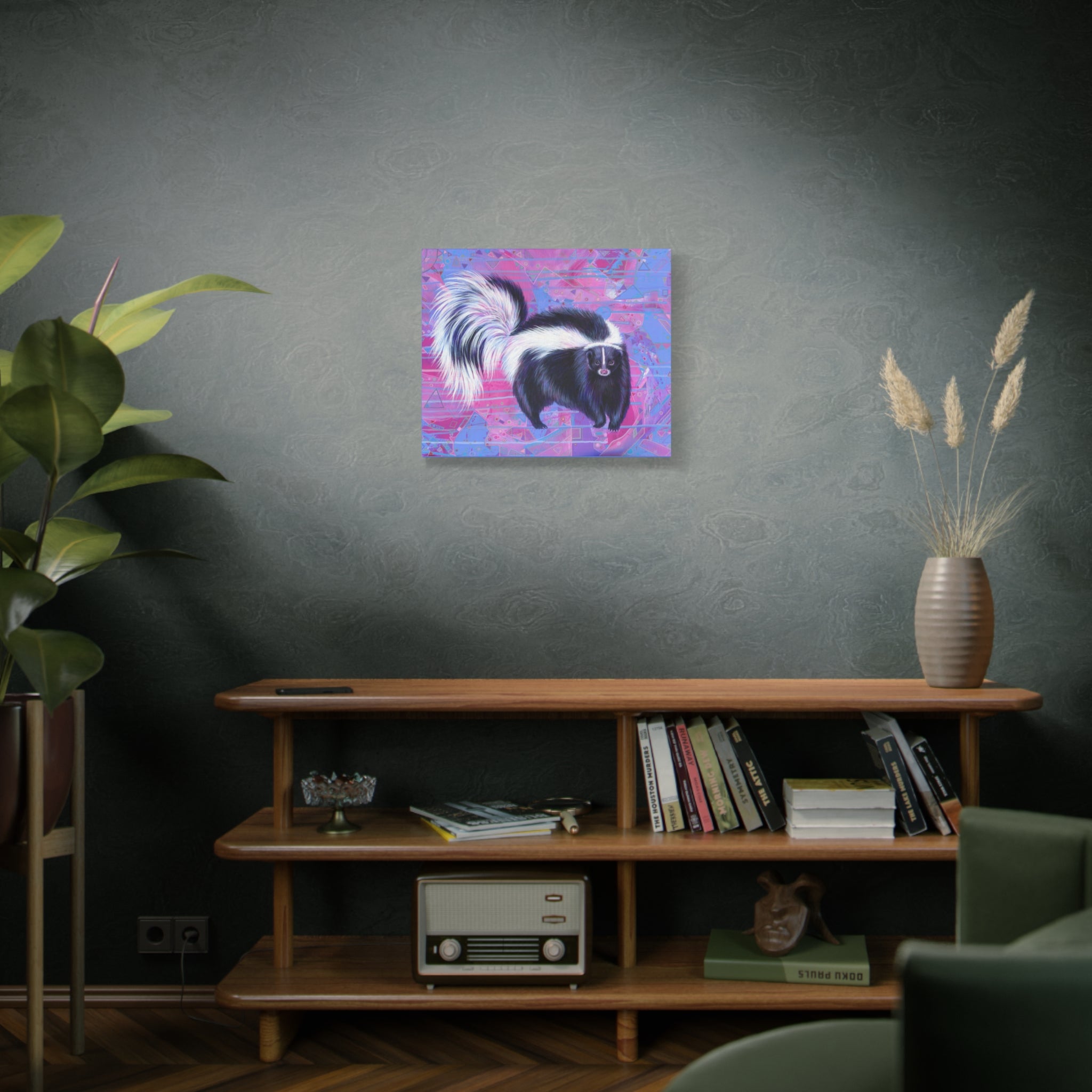 The Skunk Canvas Print