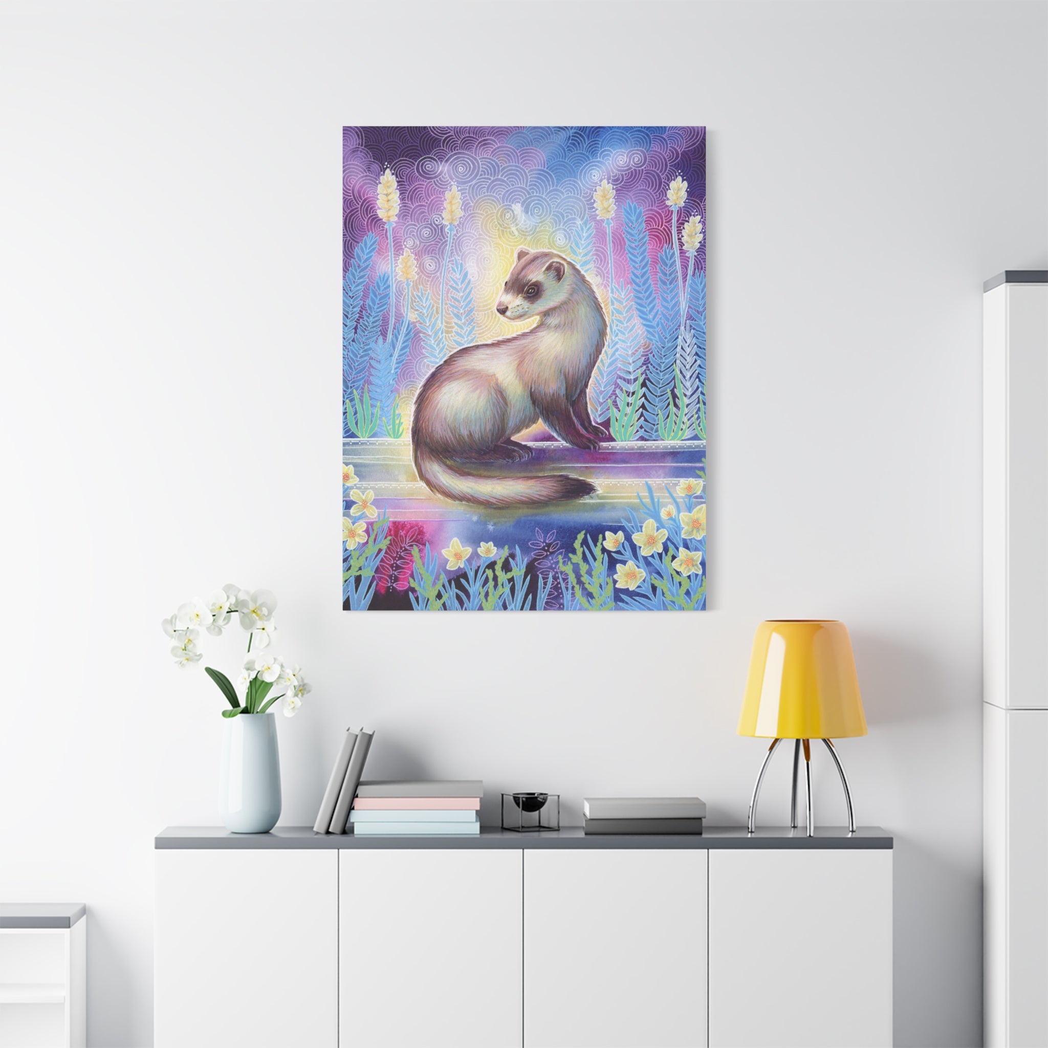 Ferret Canvas Print