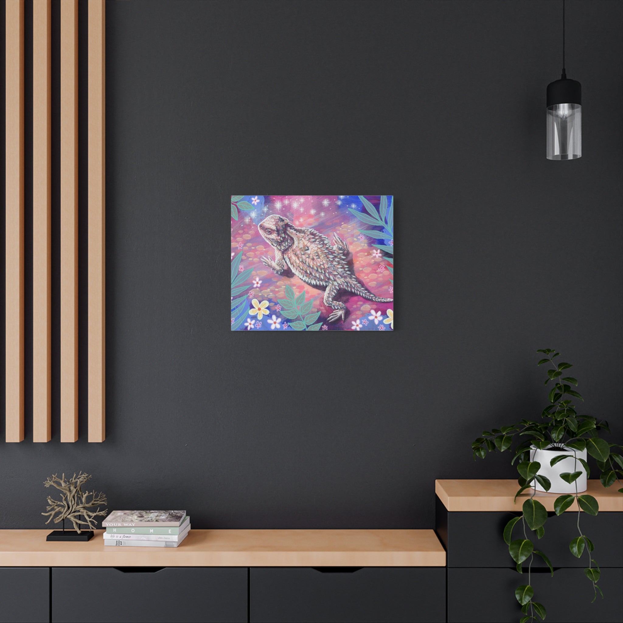 Horny Toad Canvas Print