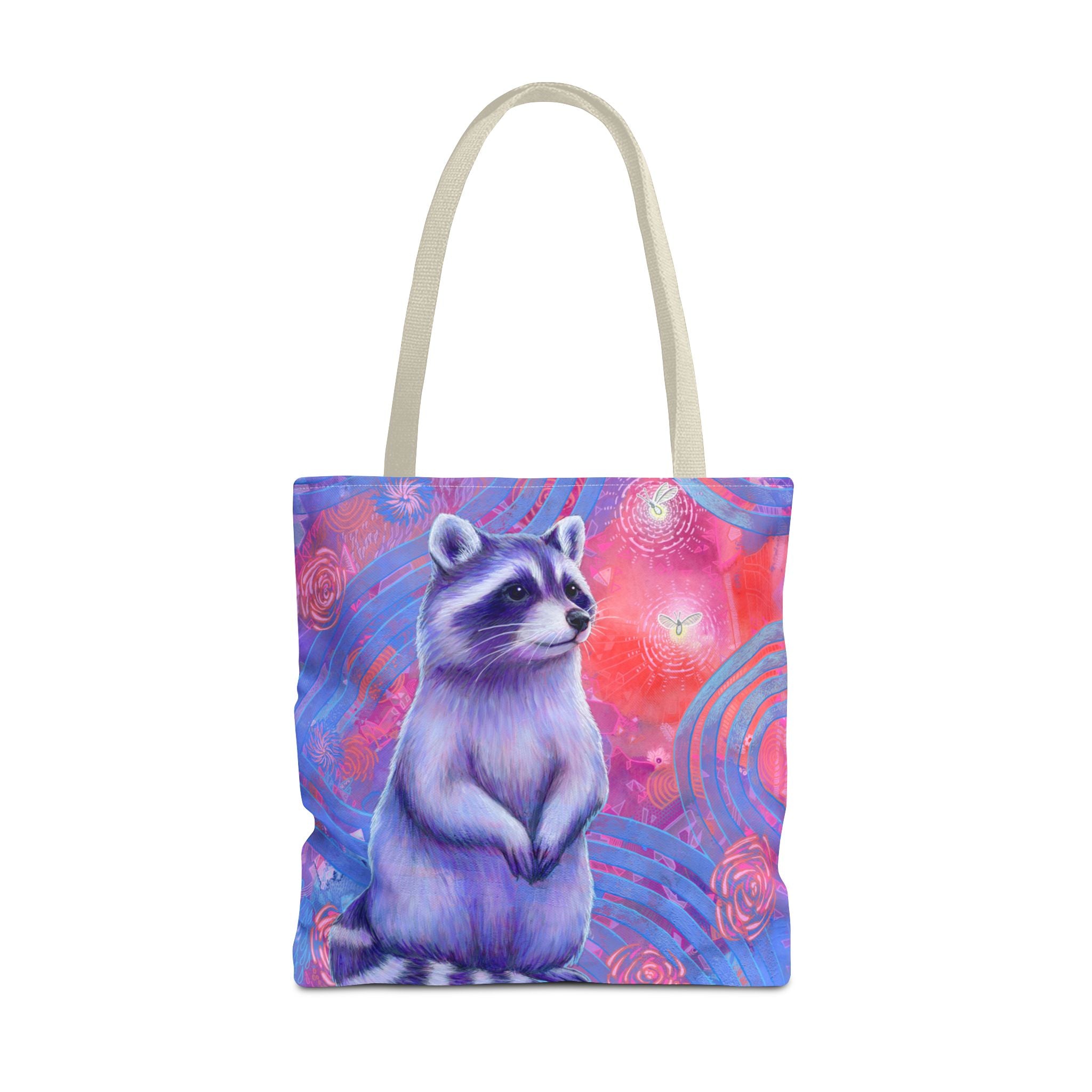 Curious Raccoon Tote Bag