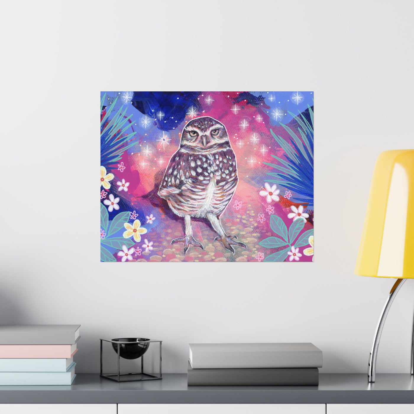 The Burrowing Owl Poster Print