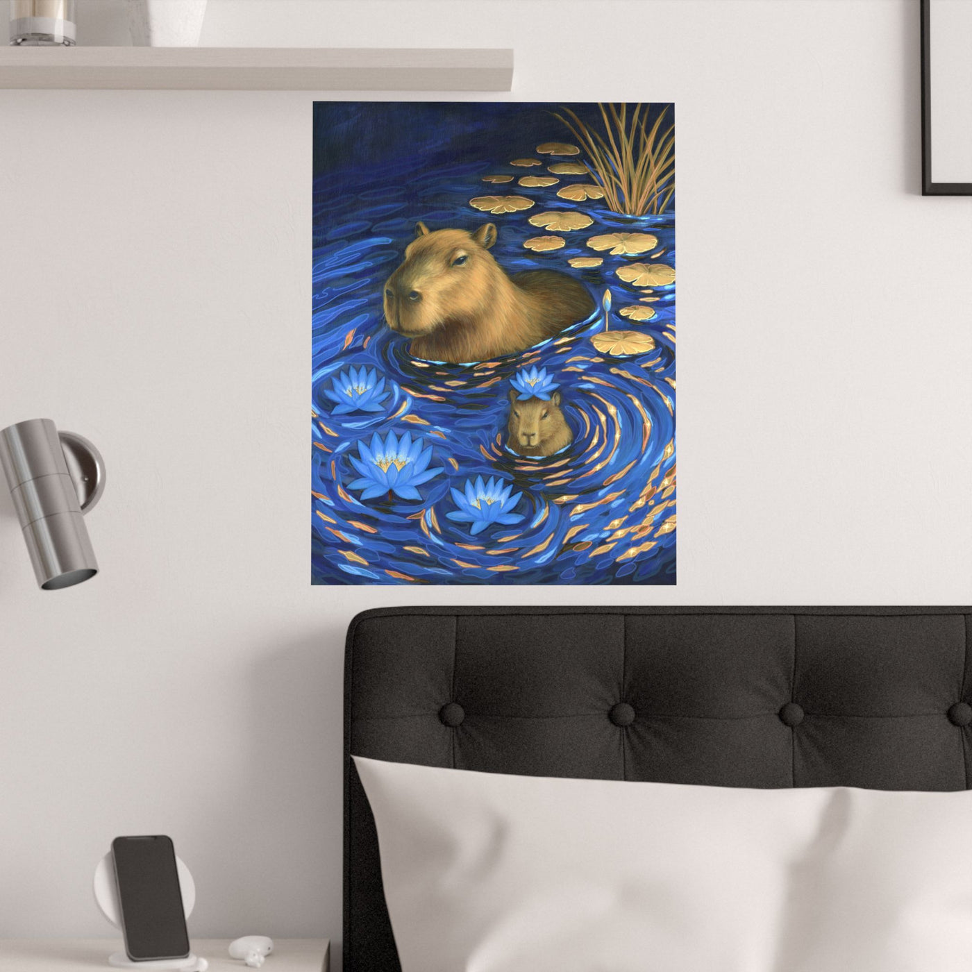 Capybara Dreams Poster Print