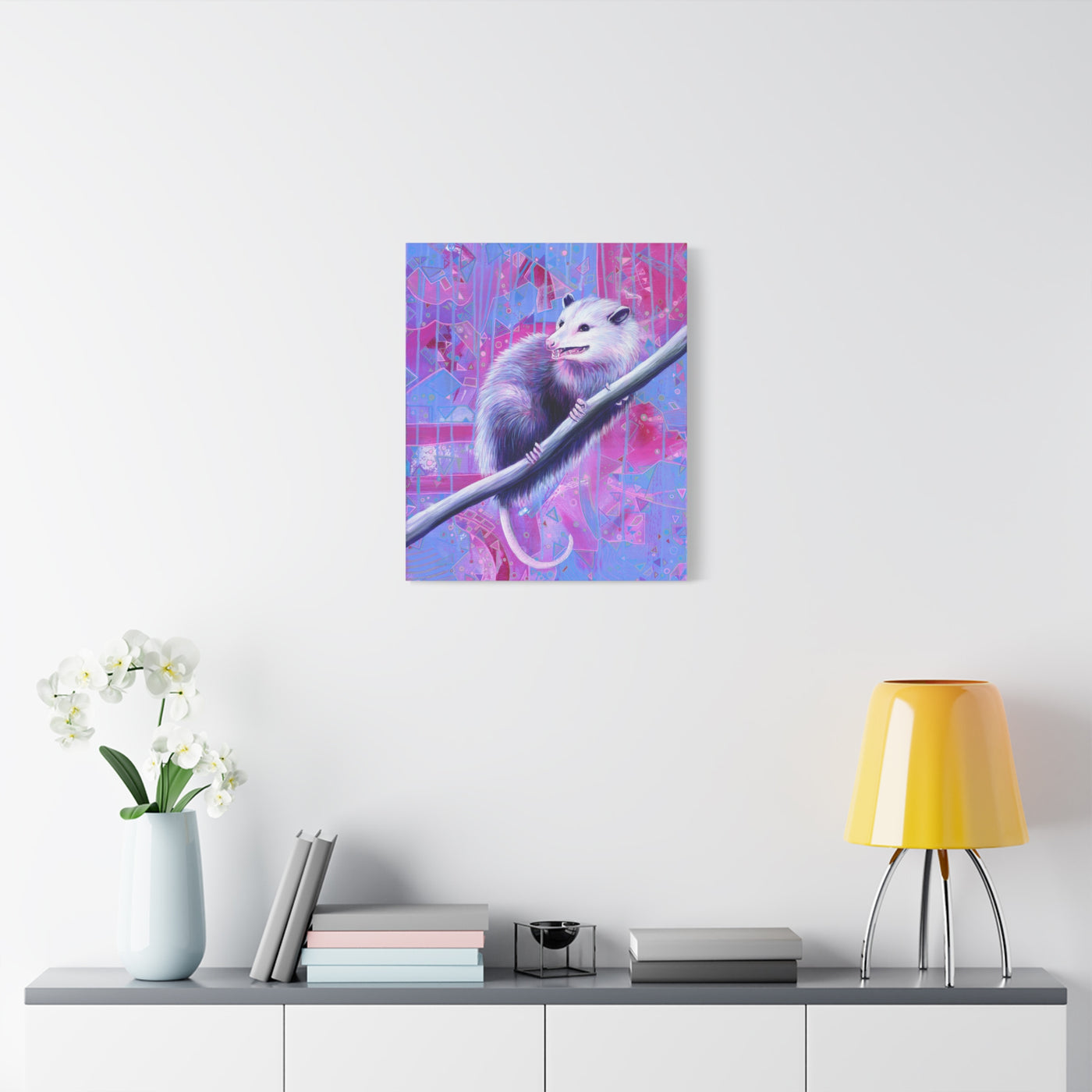 The Opossum Canvas Print