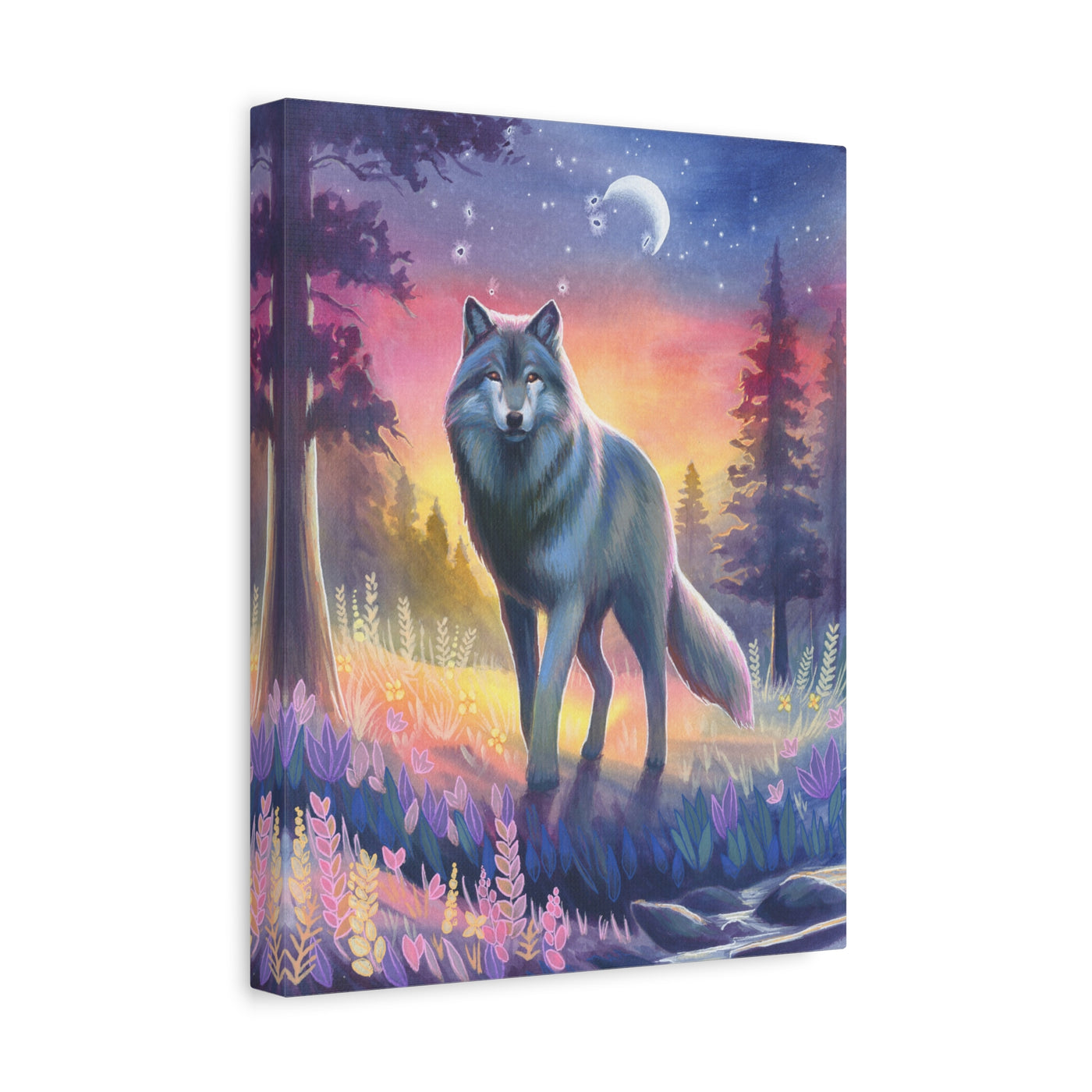 The Wolf Canvas Print