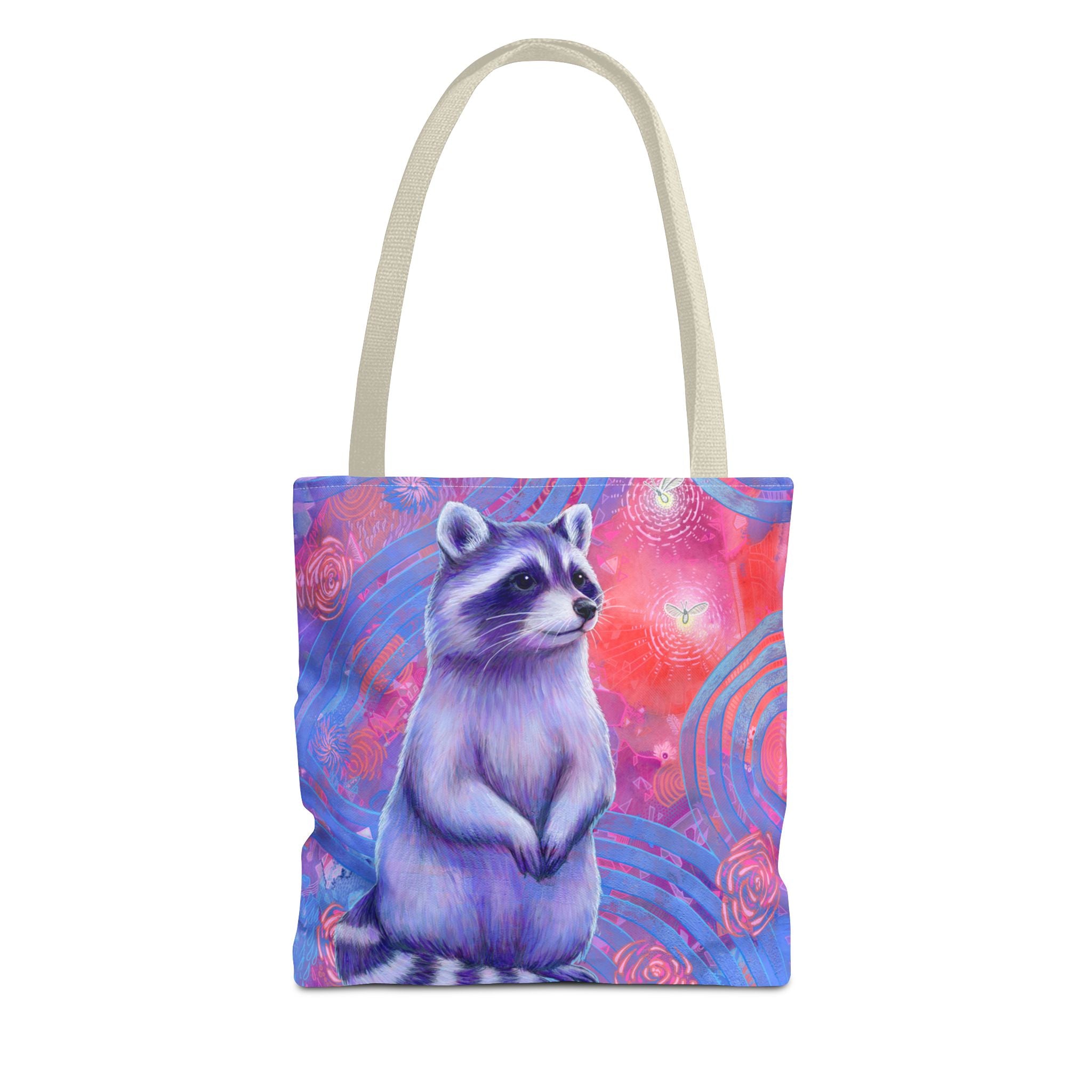 Curious Raccoon Tote Bag