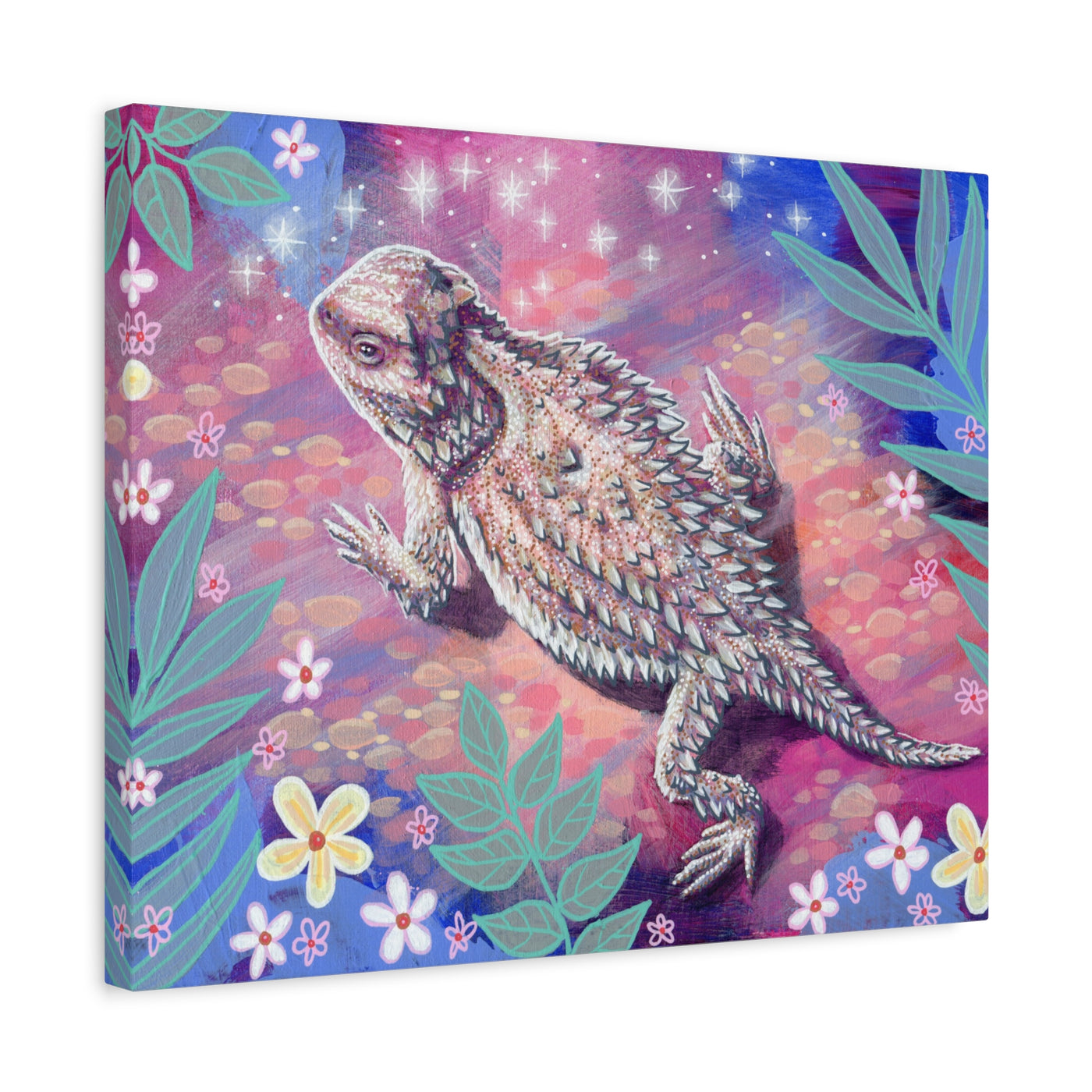 Horny Toad Canvas Print