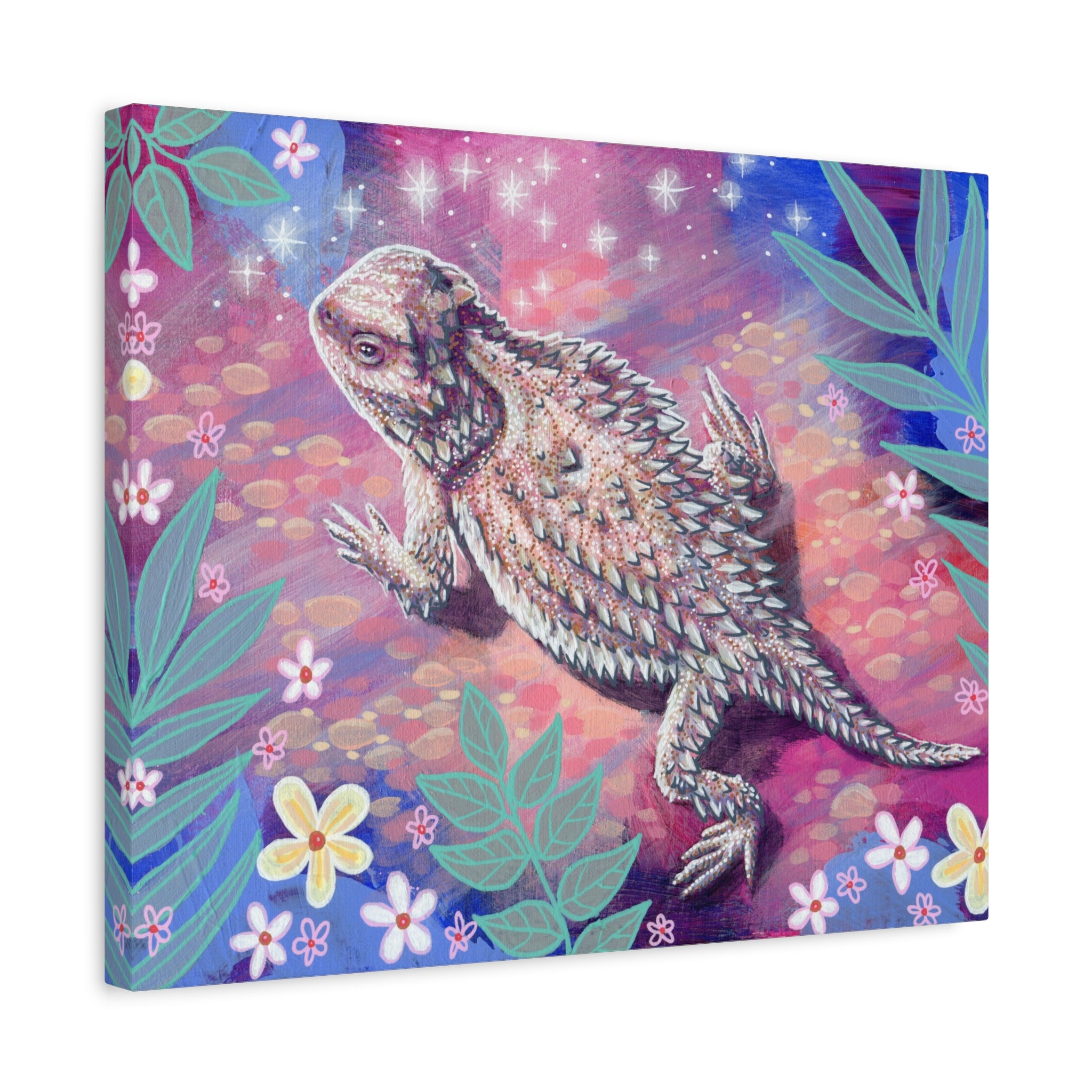 Horny Toad Canvas Print