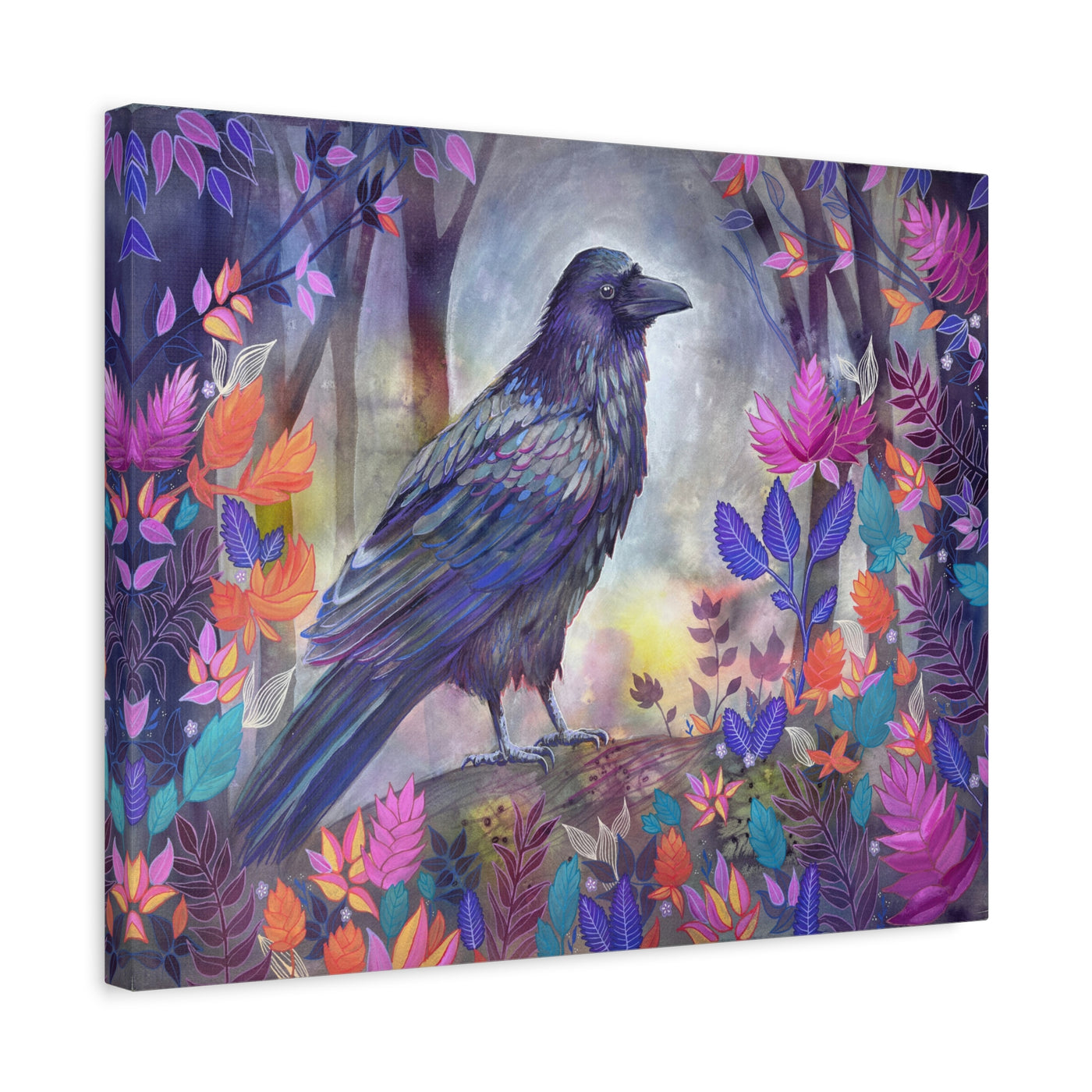 The Raven Canvas Print
