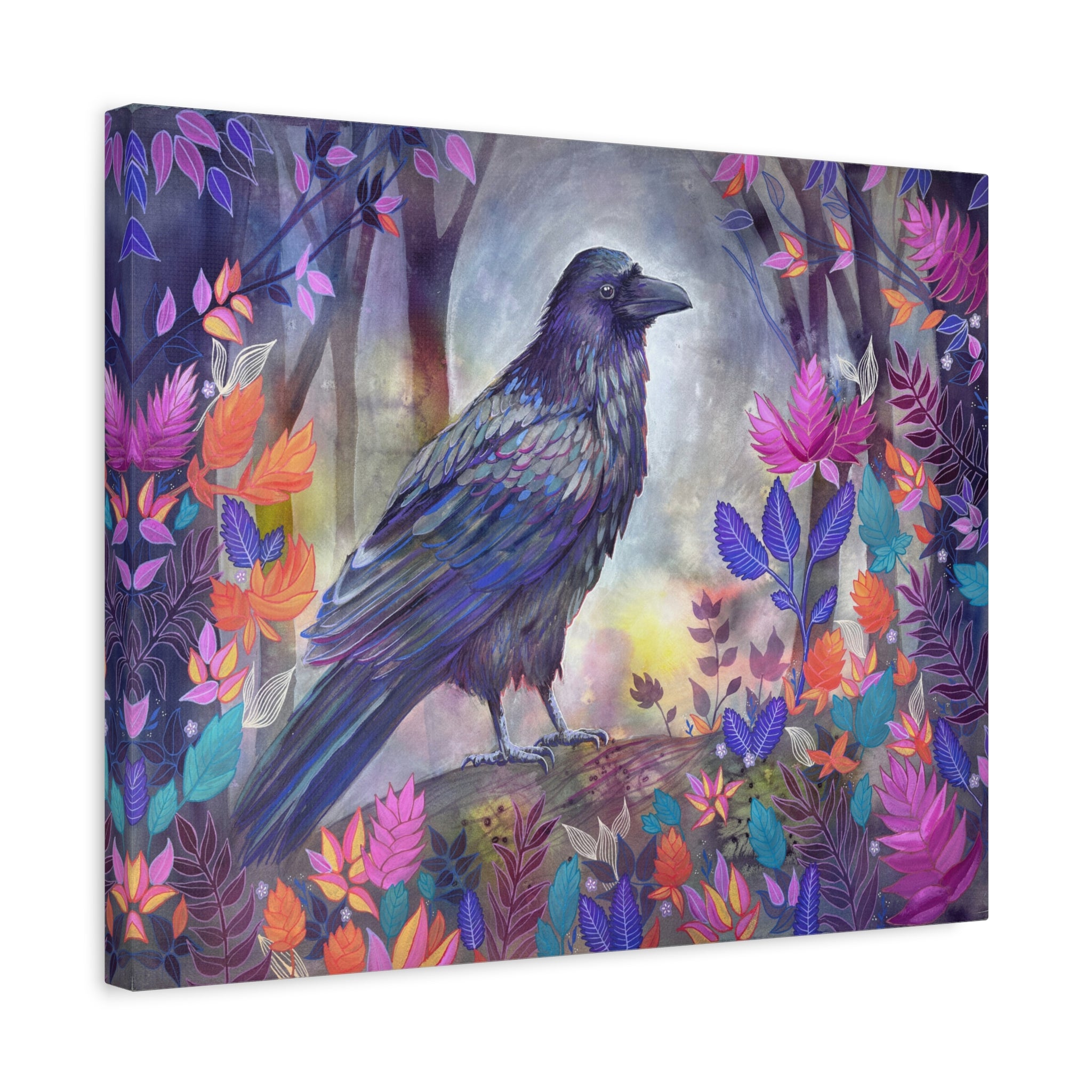 The Raven Canvas Print