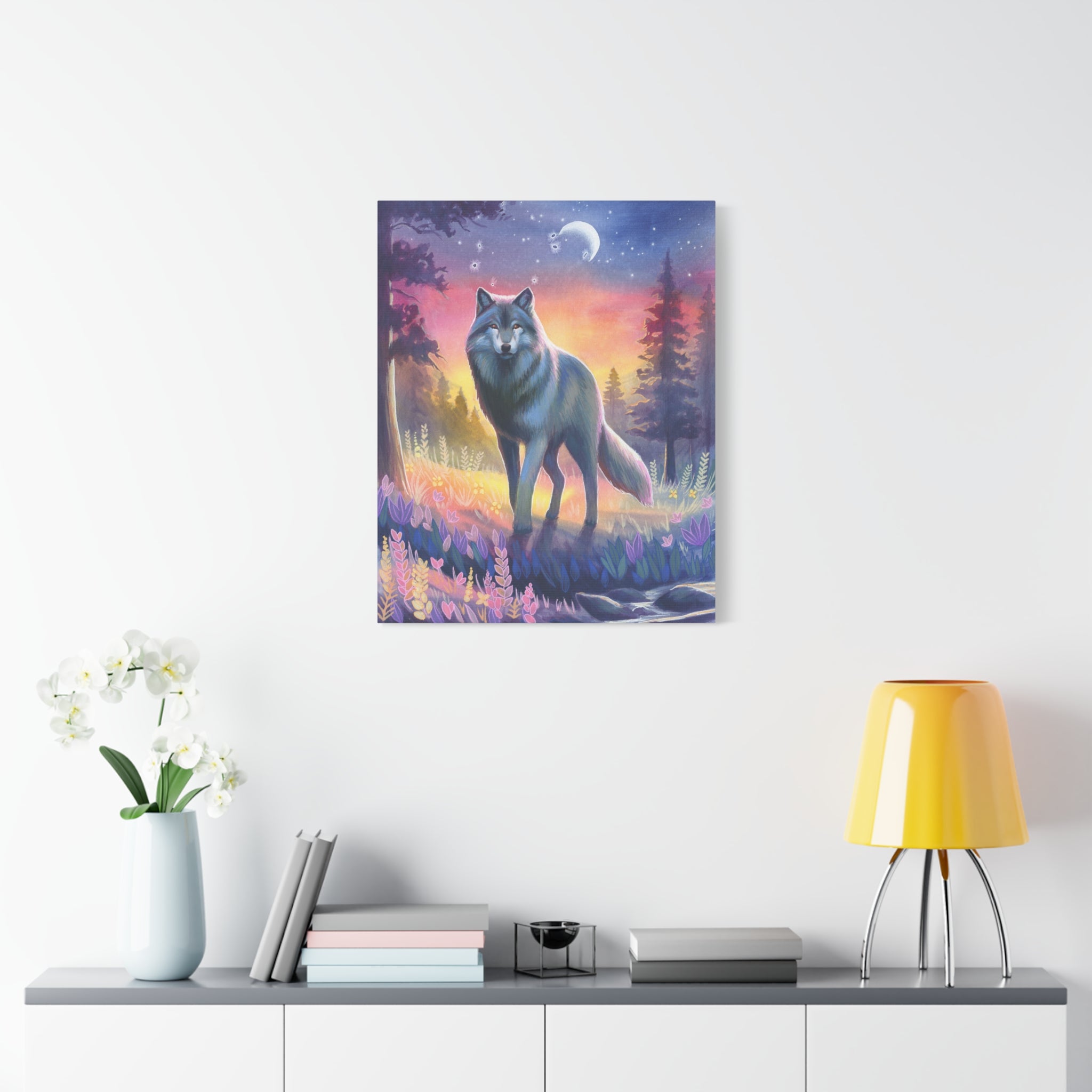 The Wolf Canvas Print