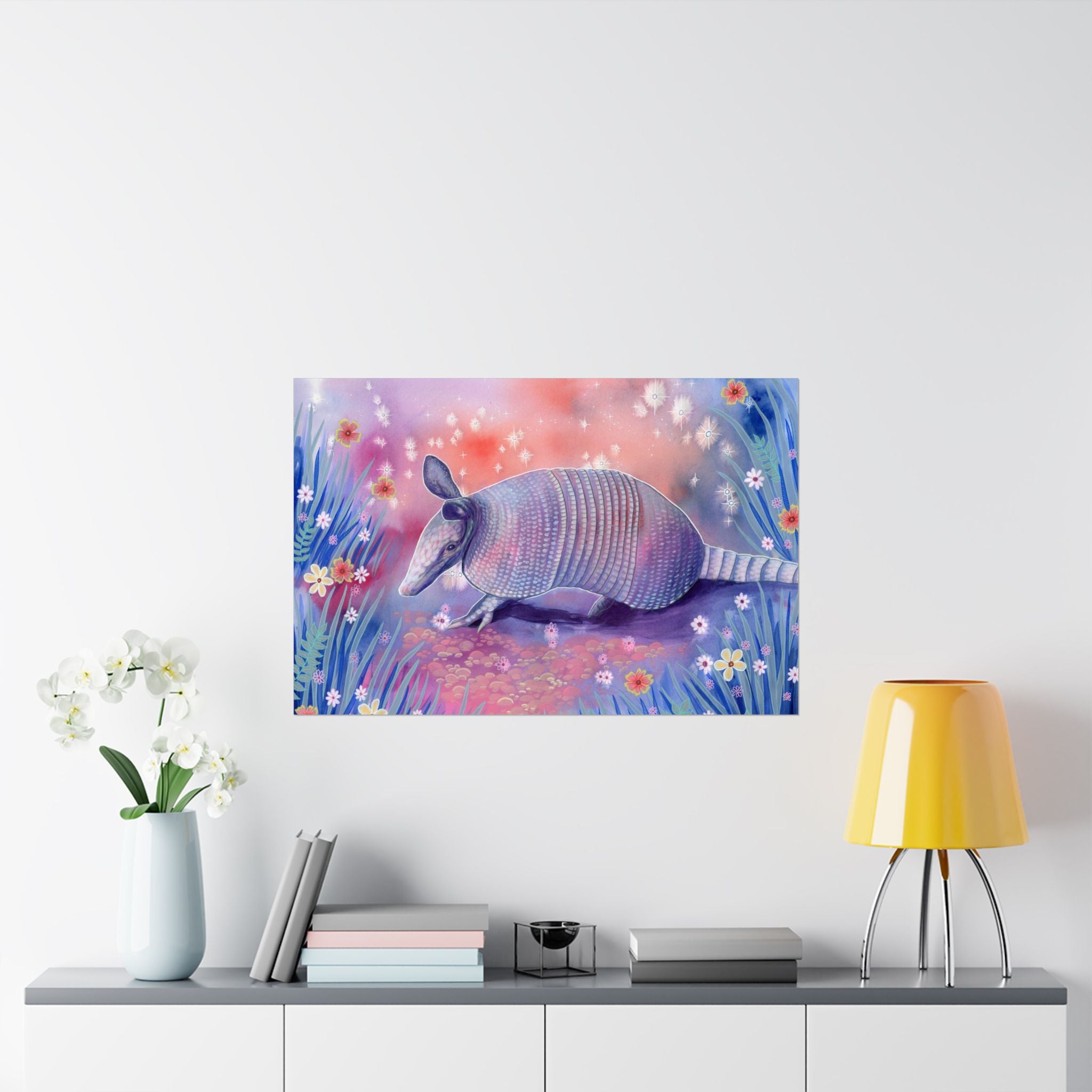 The Armadillo Poster Print