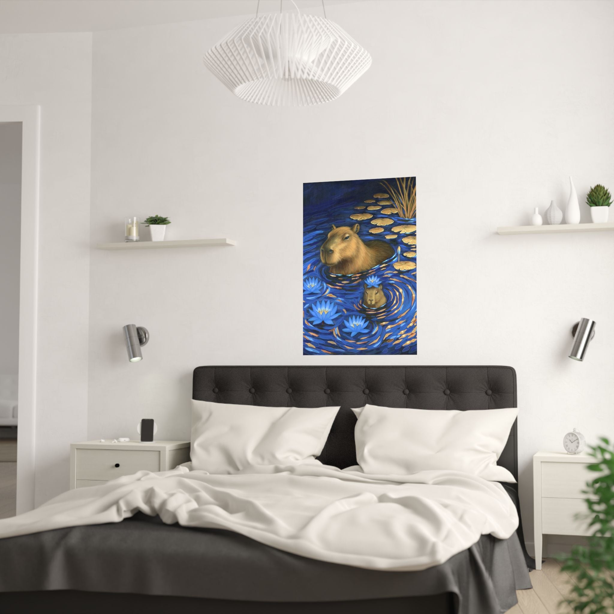 Capybara Dreams Poster Print