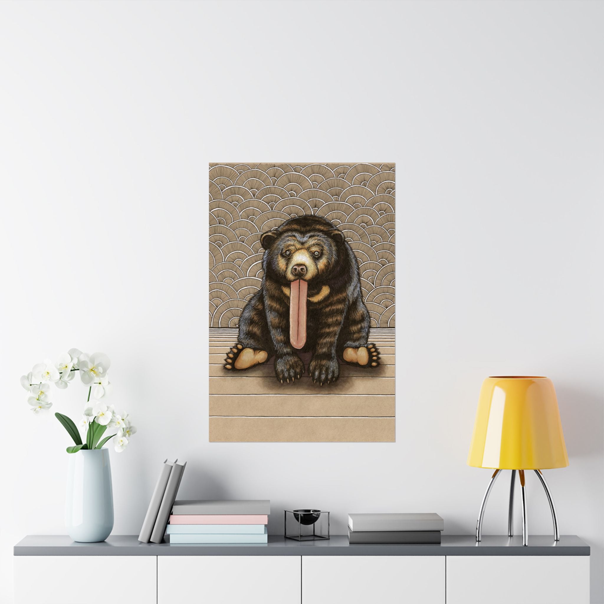 Sun Bear Poster Print