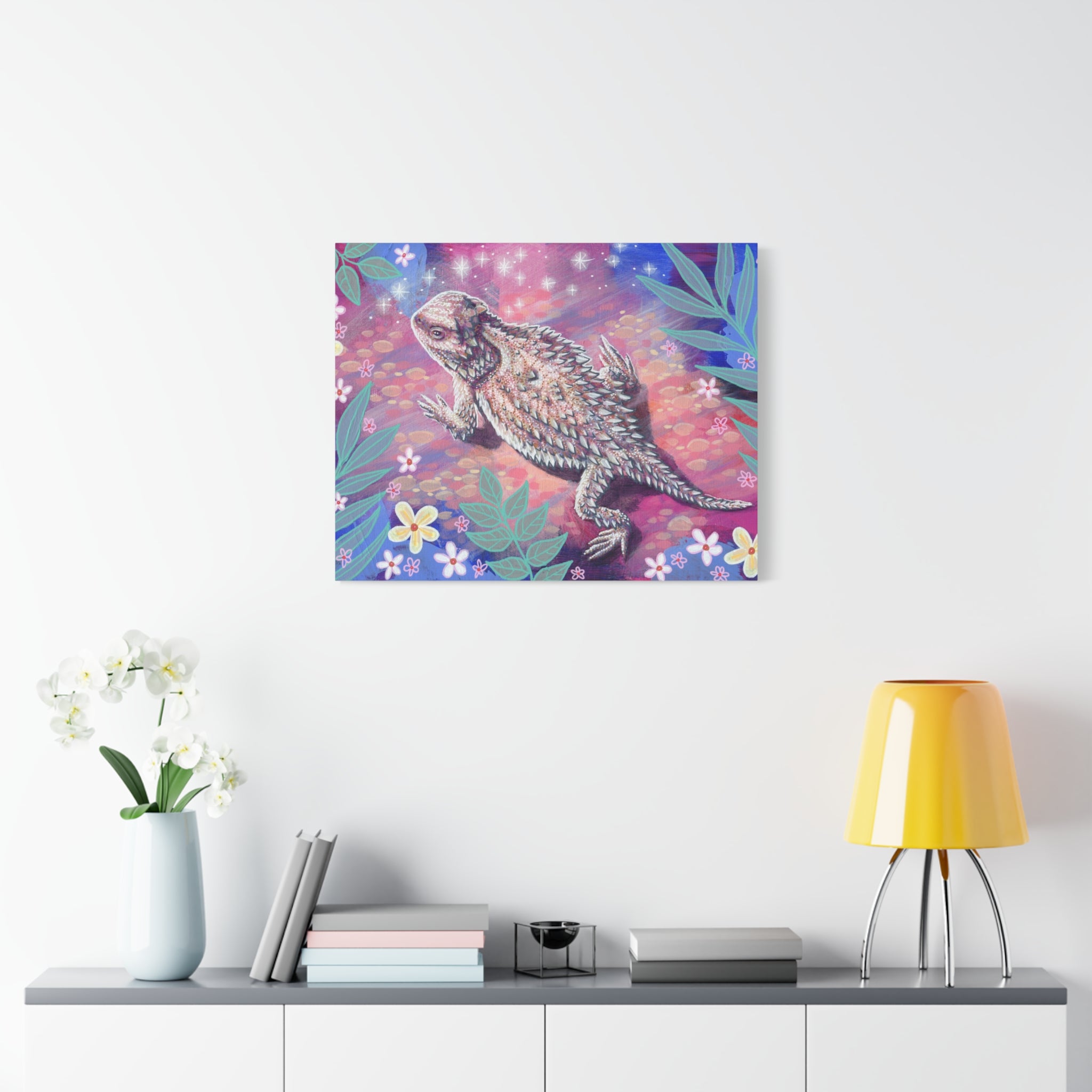 Horny Toad Canvas Print