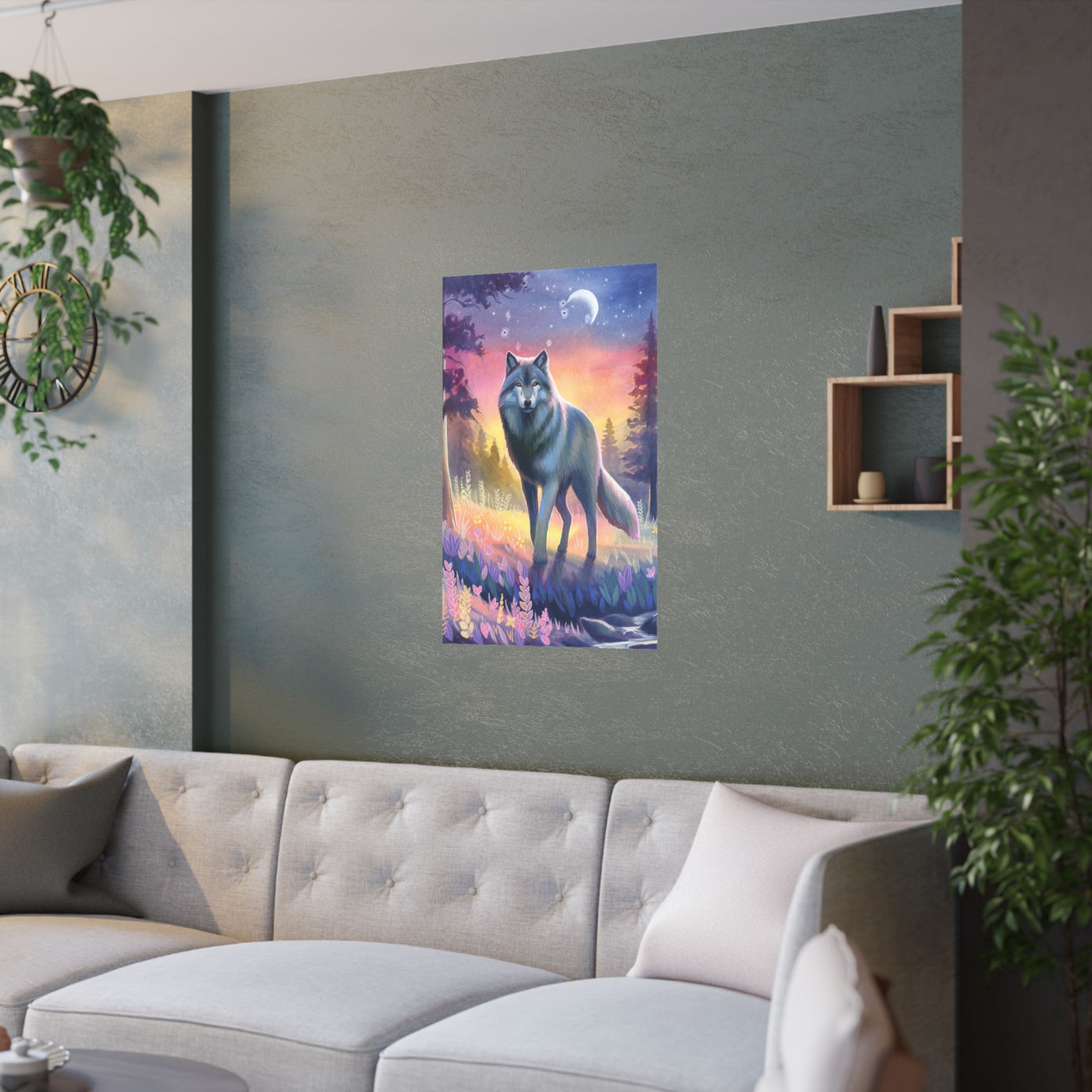 The Wolf Poster Print