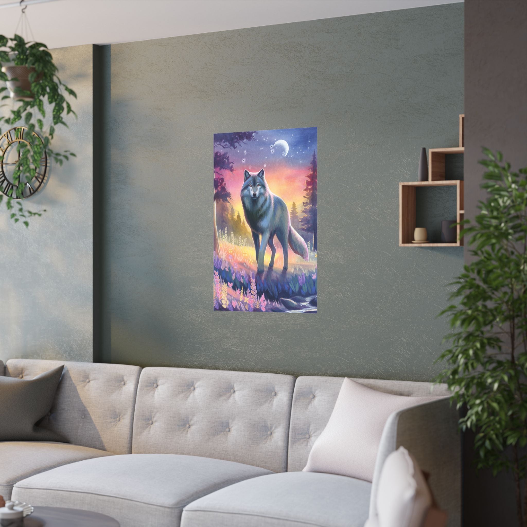 The Wolf Poster Print