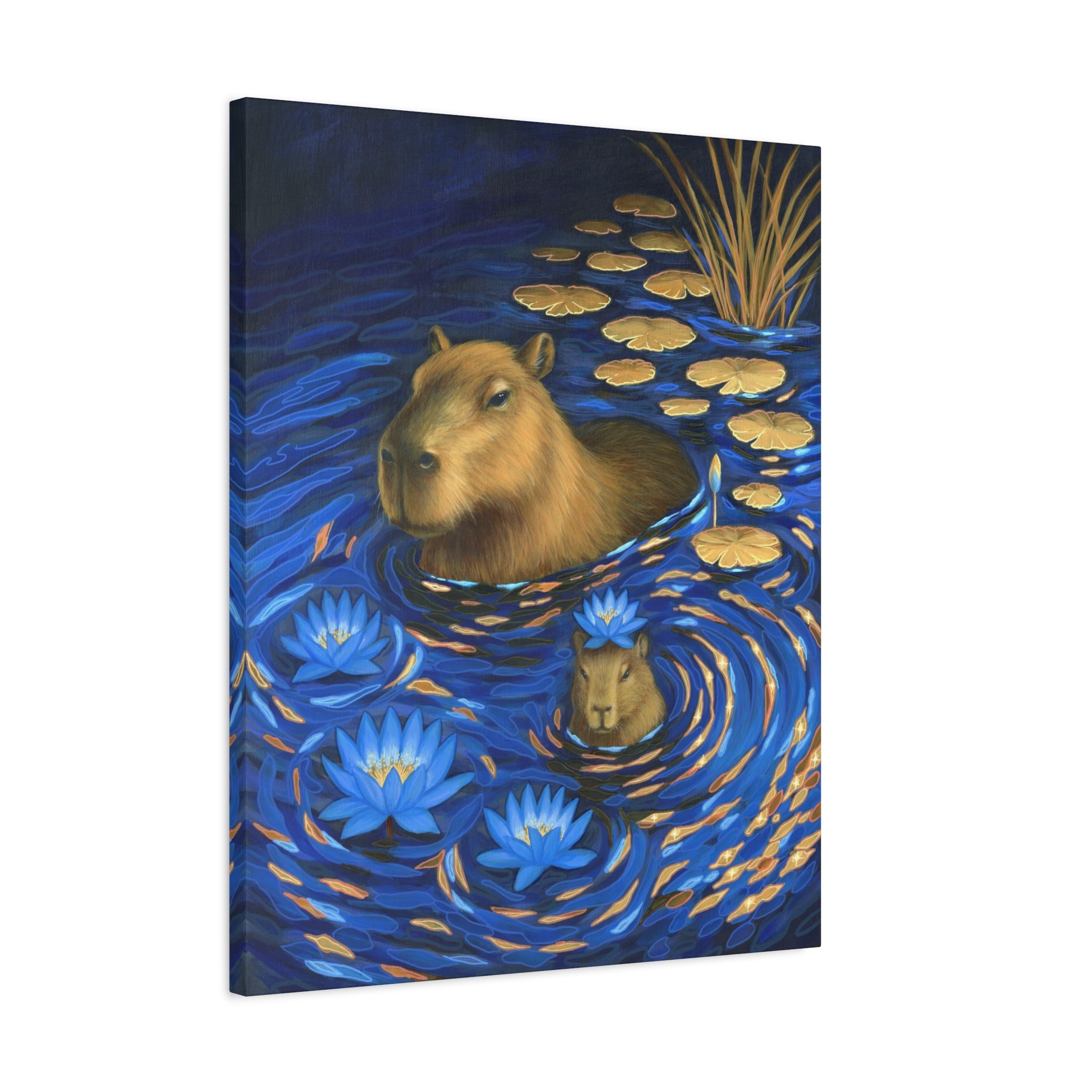 Capybara Dreams Canvas Print