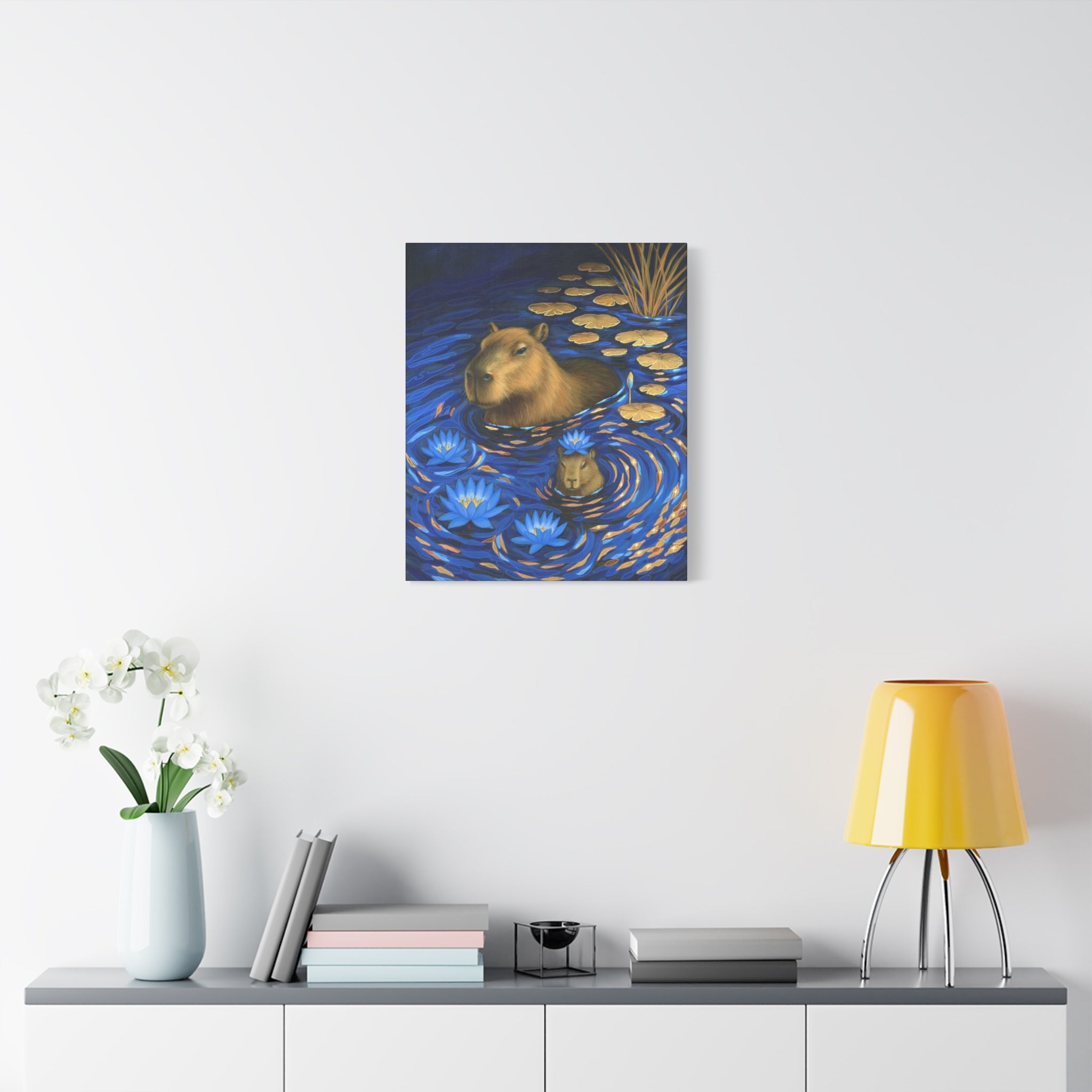 Capybara Dreams Canvas Print