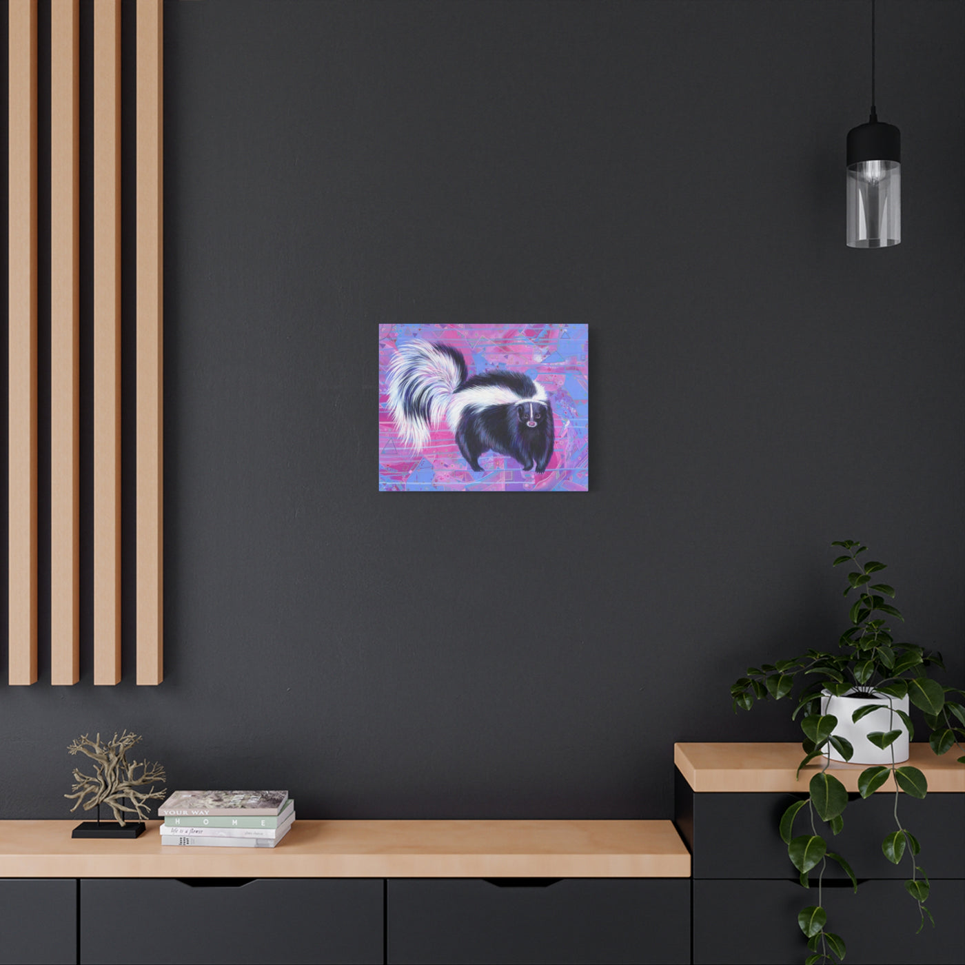 The Skunk Canvas Print