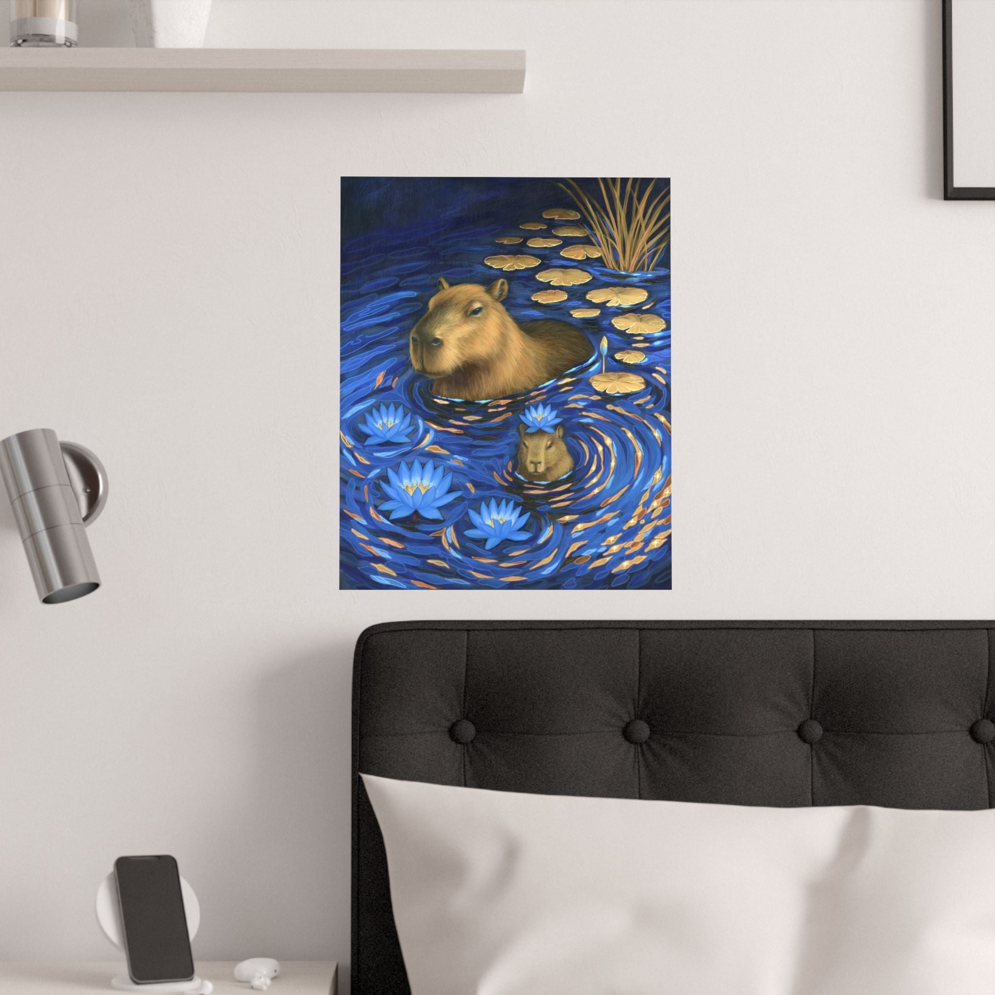 Capybara Dreams Poster Print