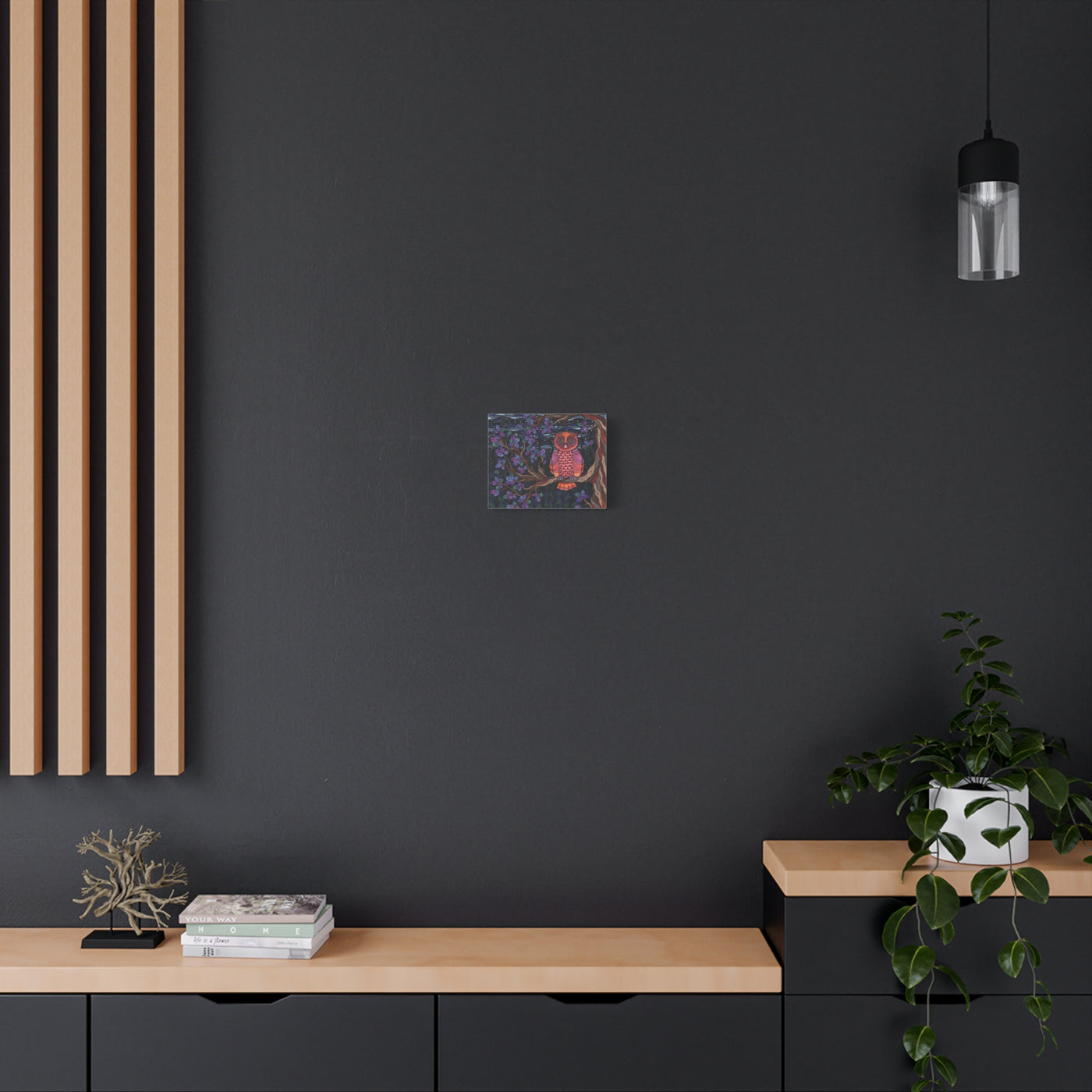 Owl Tree Canvas Print