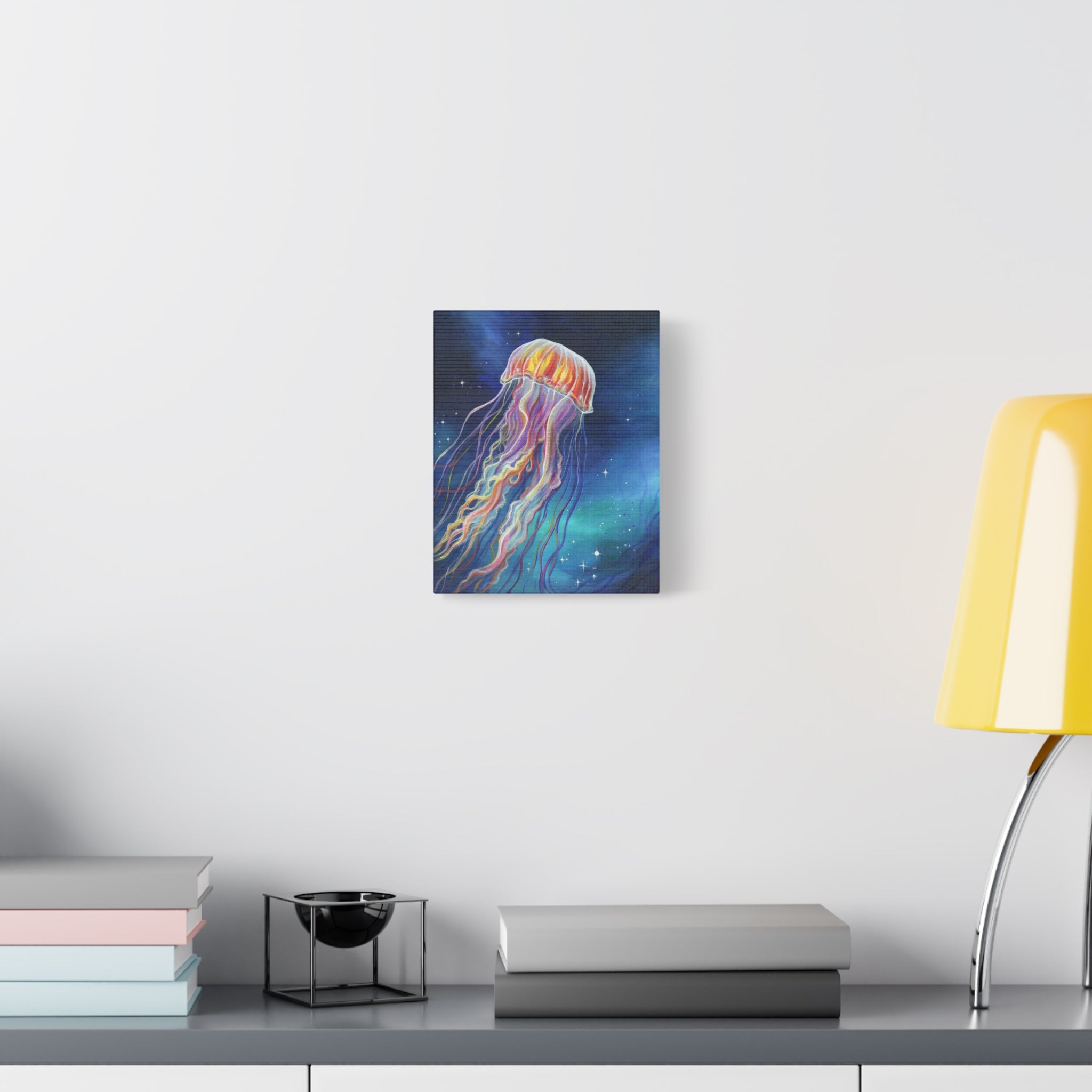 Ethereal Jellyfish Canvas Print
