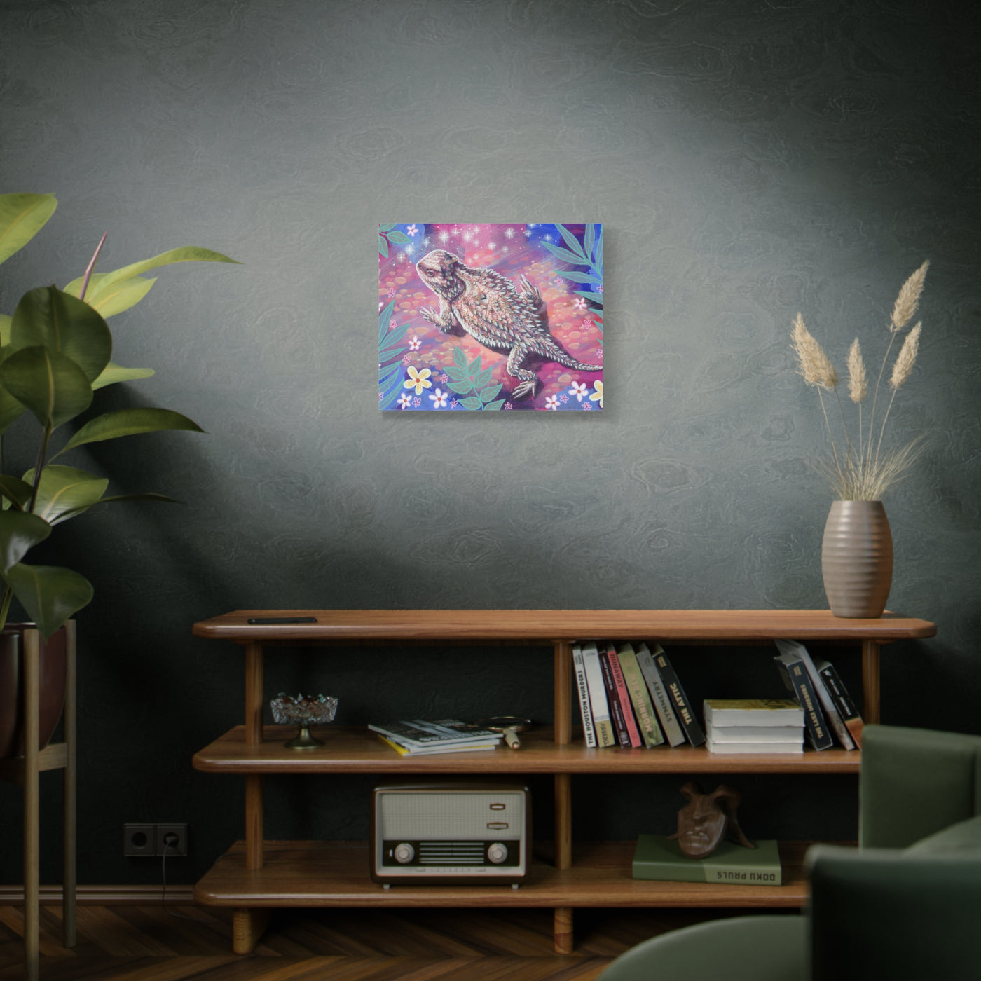 Horny Toad Canvas Print