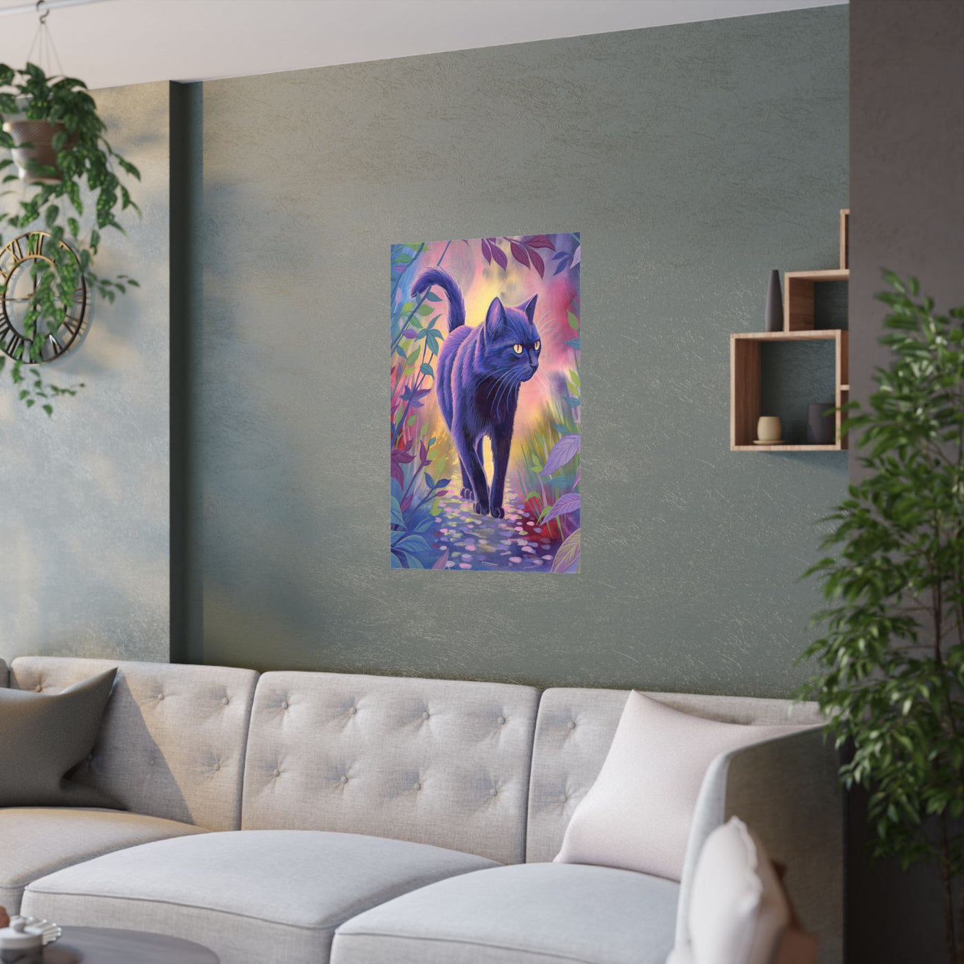 The Cat Poster Print