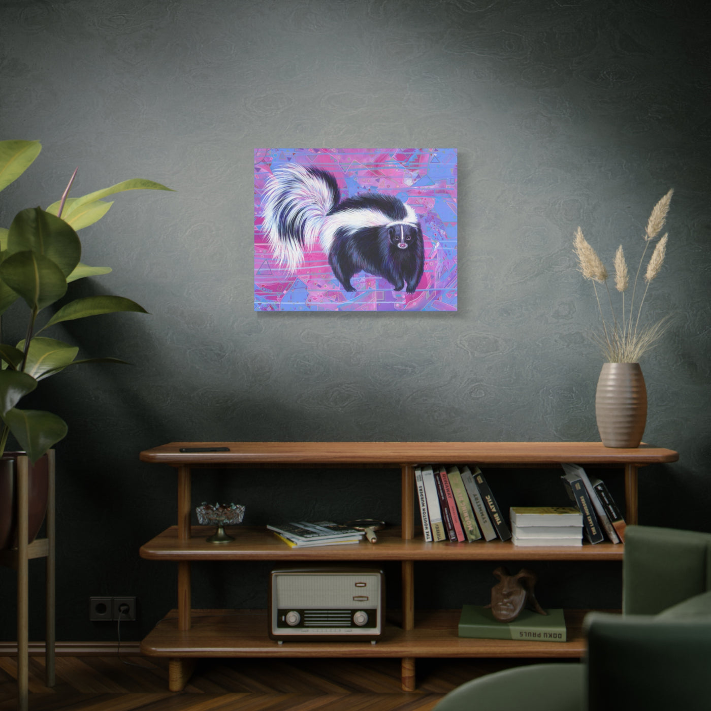 The Skunk Canvas Print