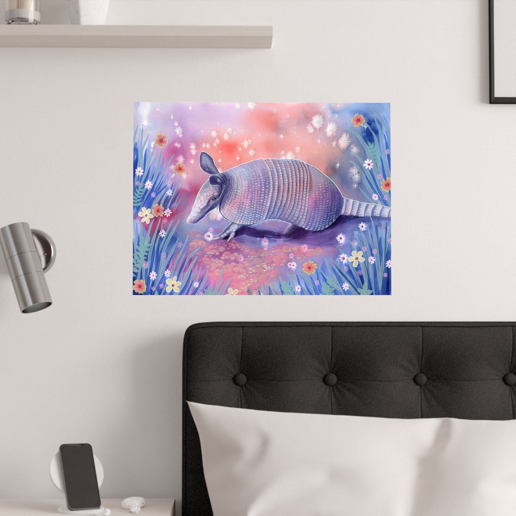 The Armadillo Poster Print