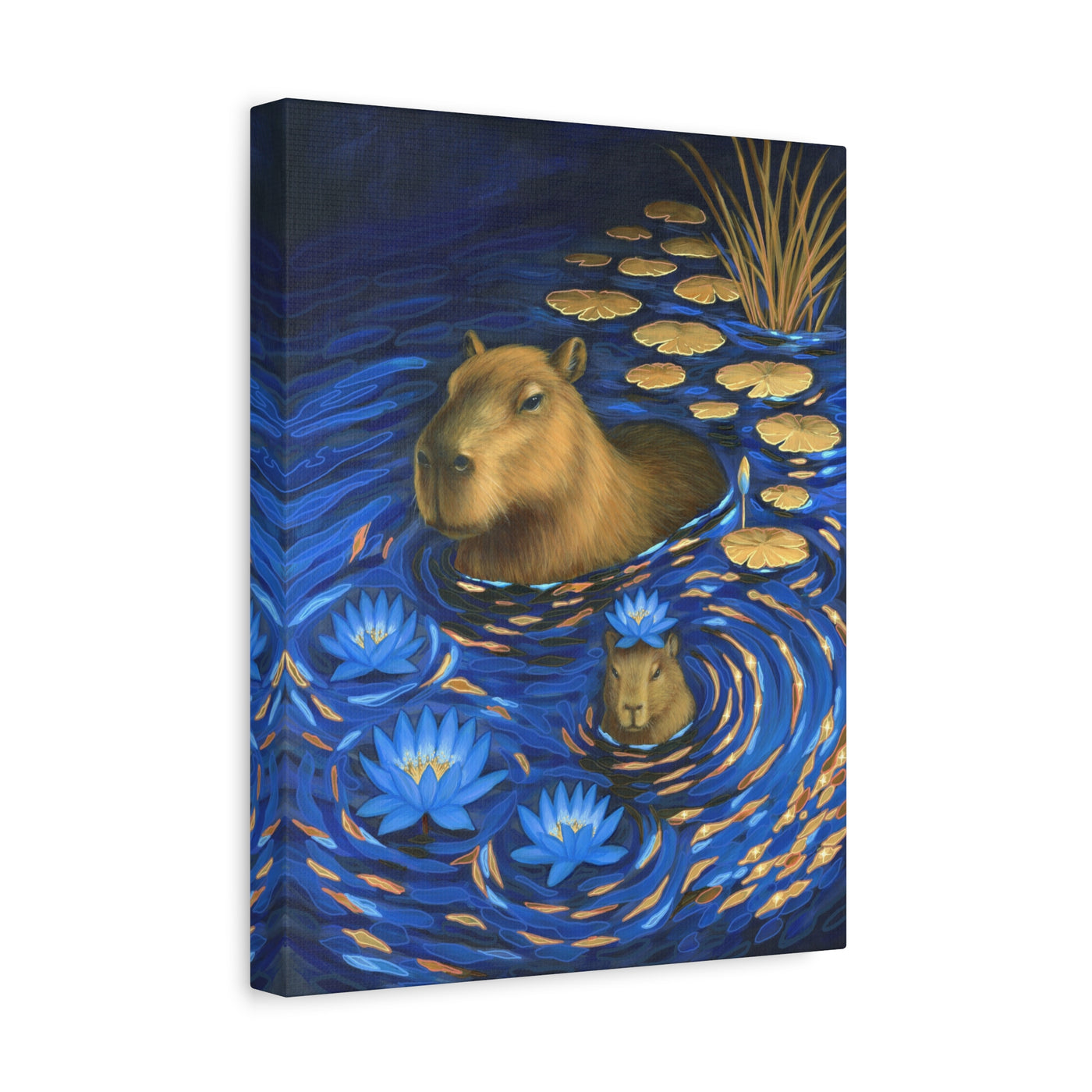Capybara Dreams Canvas Print