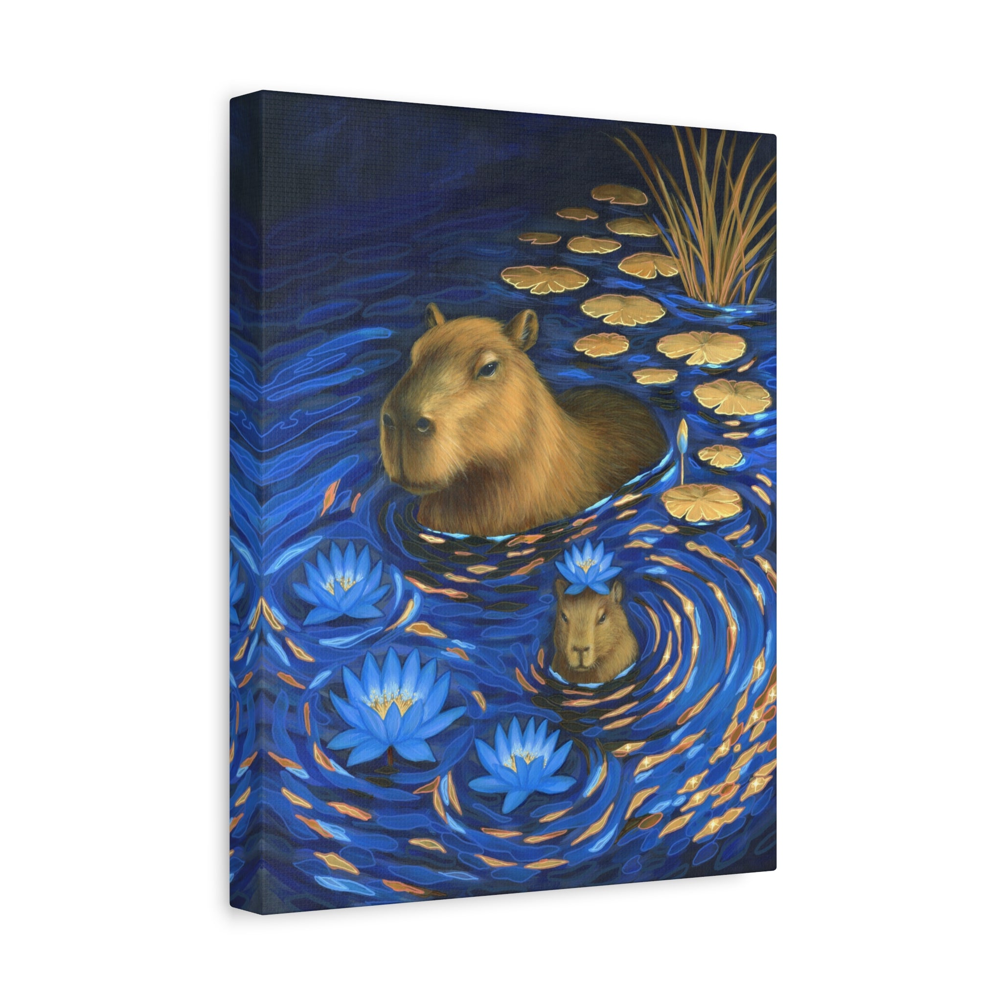 Capybara Dreams Canvas Print
