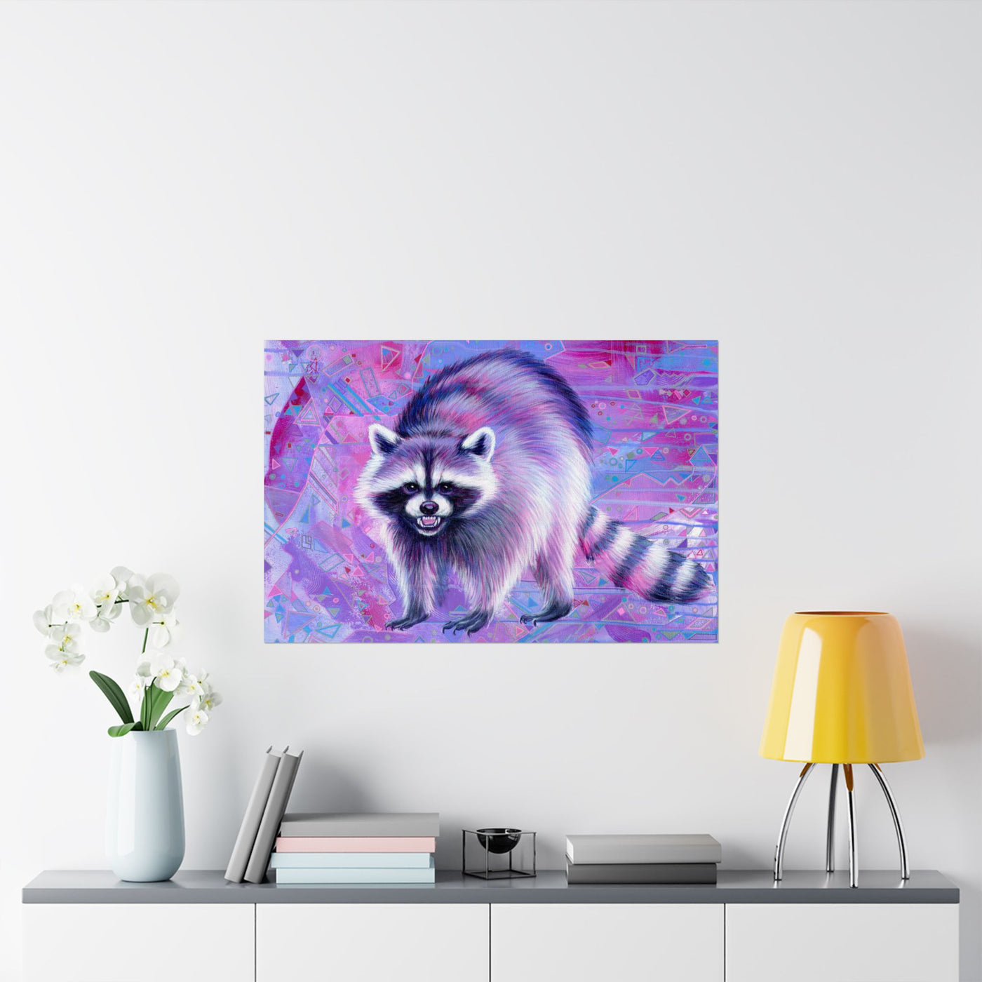 The Raccoon Poster Print