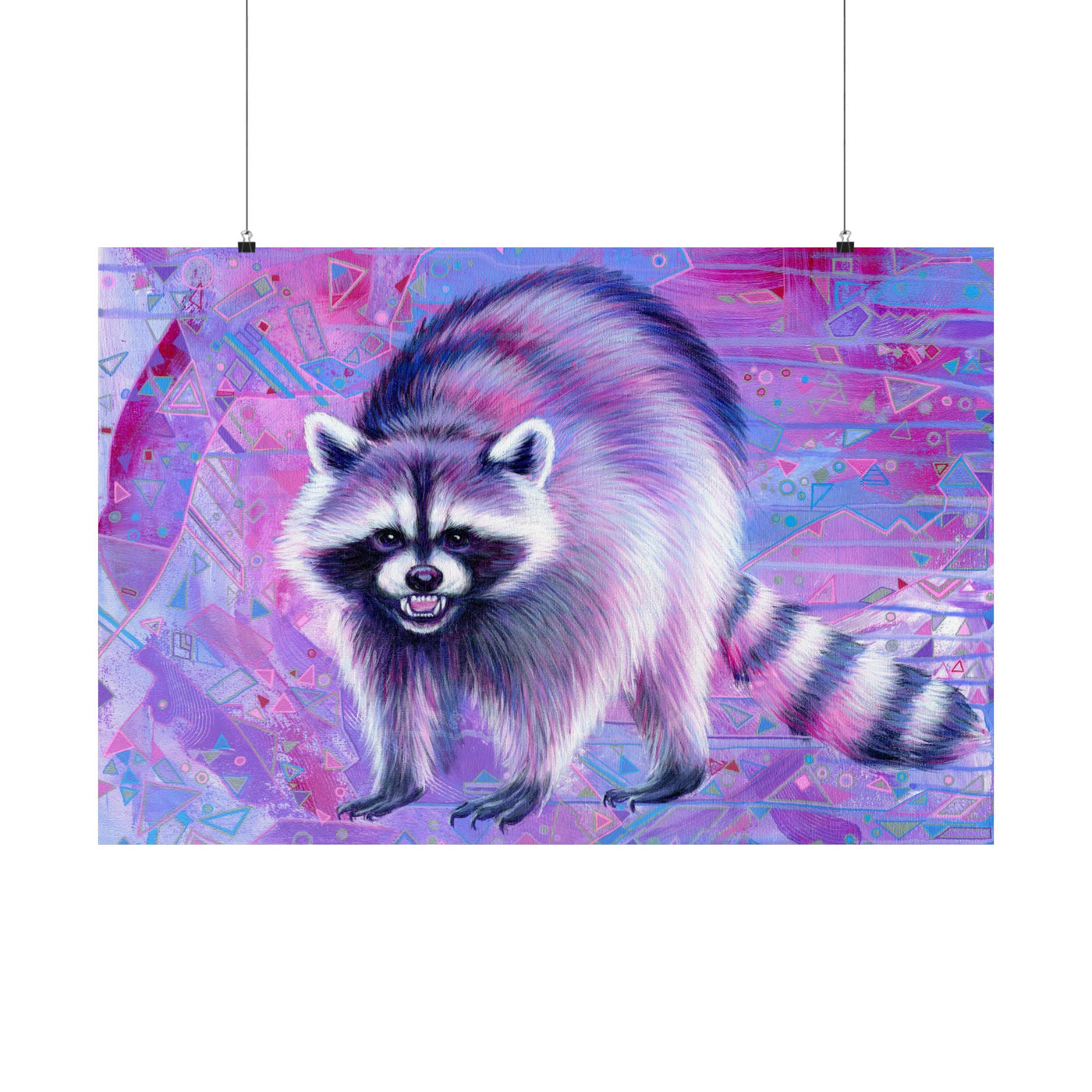 The Raccoon Poster Print
