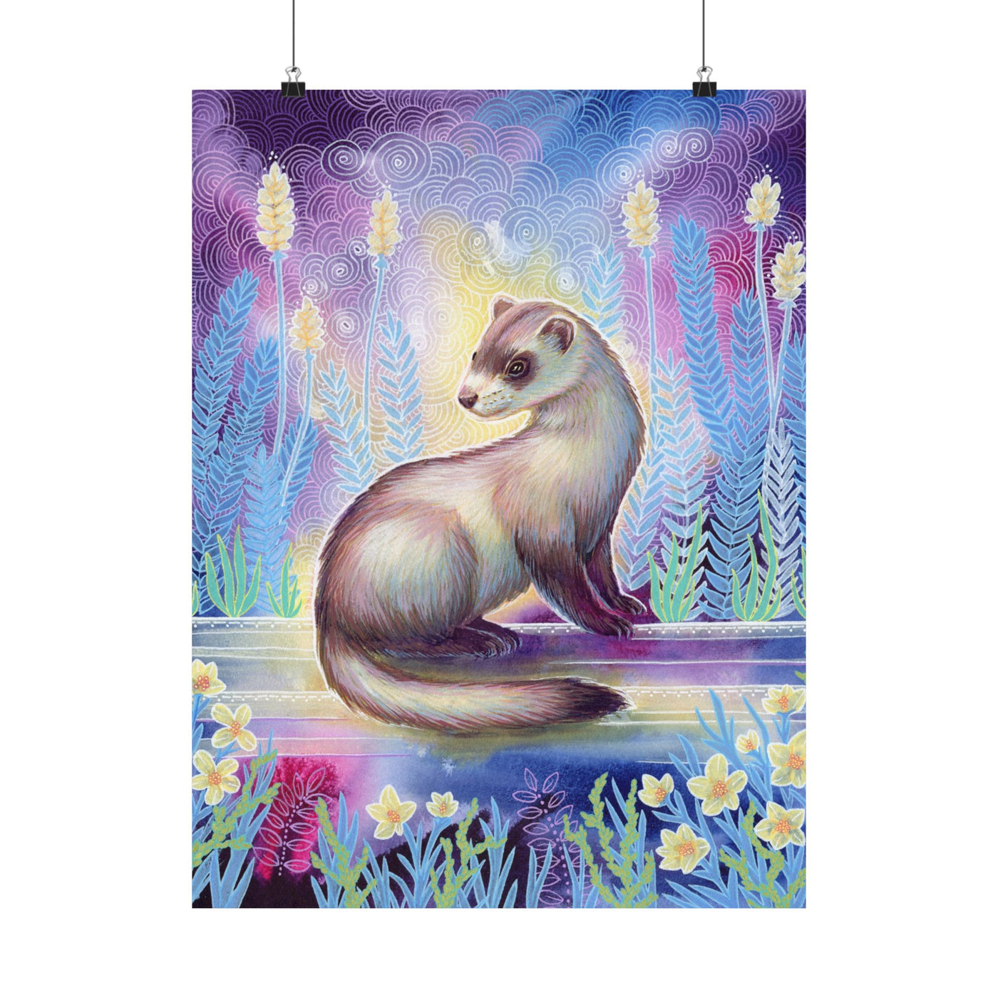 The Ferret Poster Print