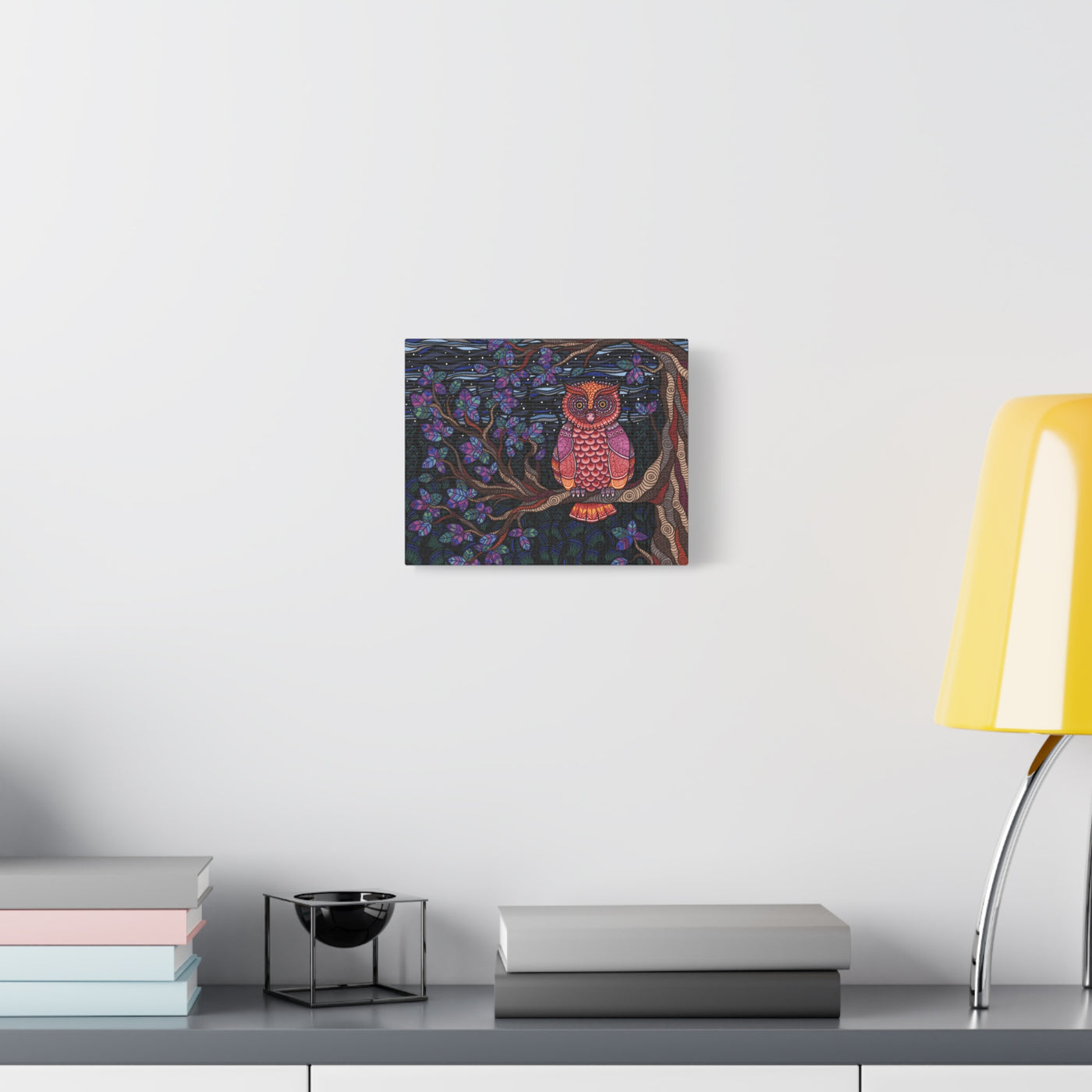 Owl Tree Canvas Print