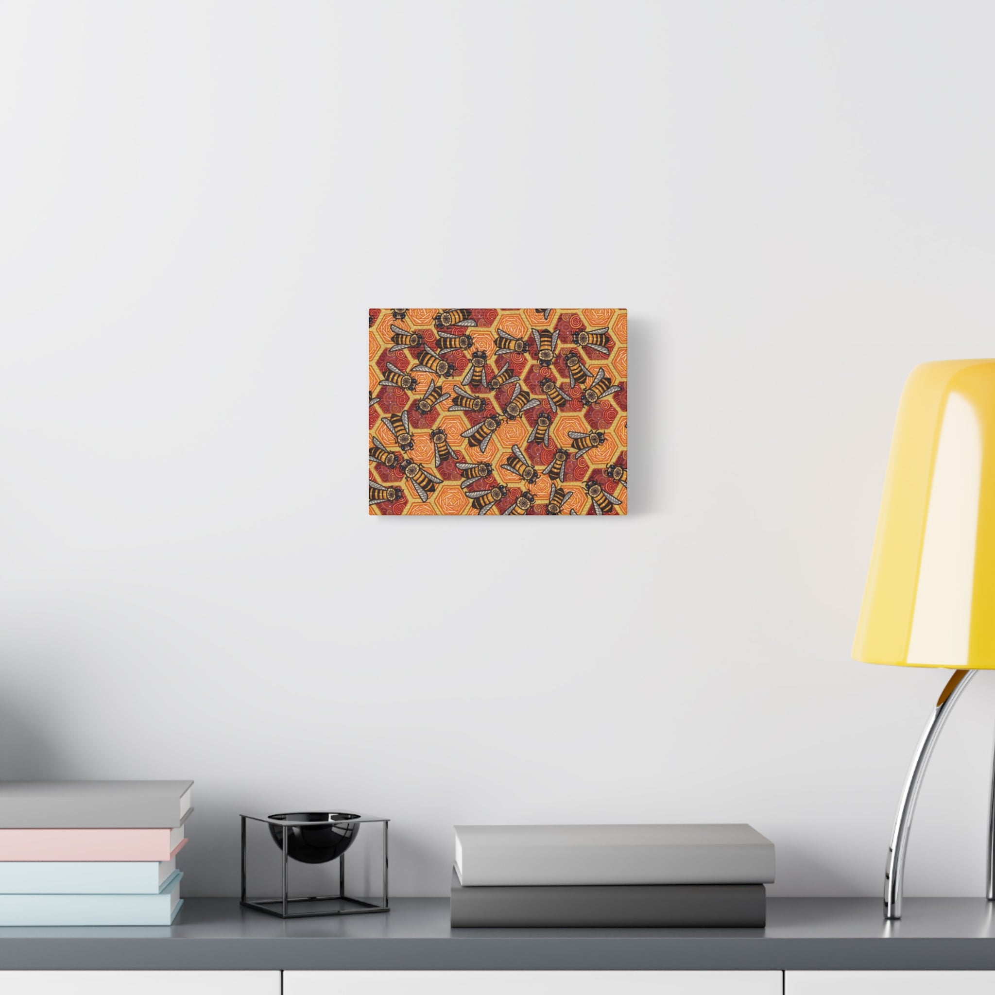 Honeycomb Harmony Canvas Print