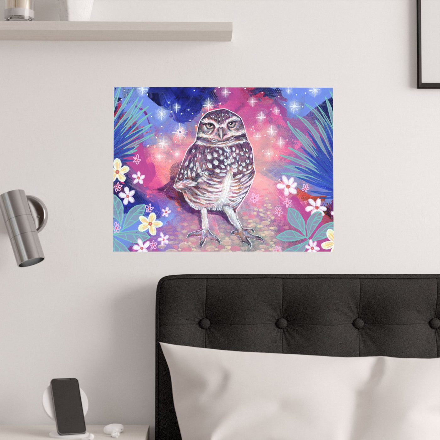 The Burrowing Owl Poster Print