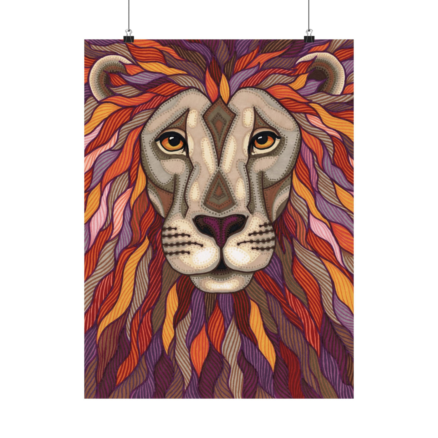Lion Pride Poster Print