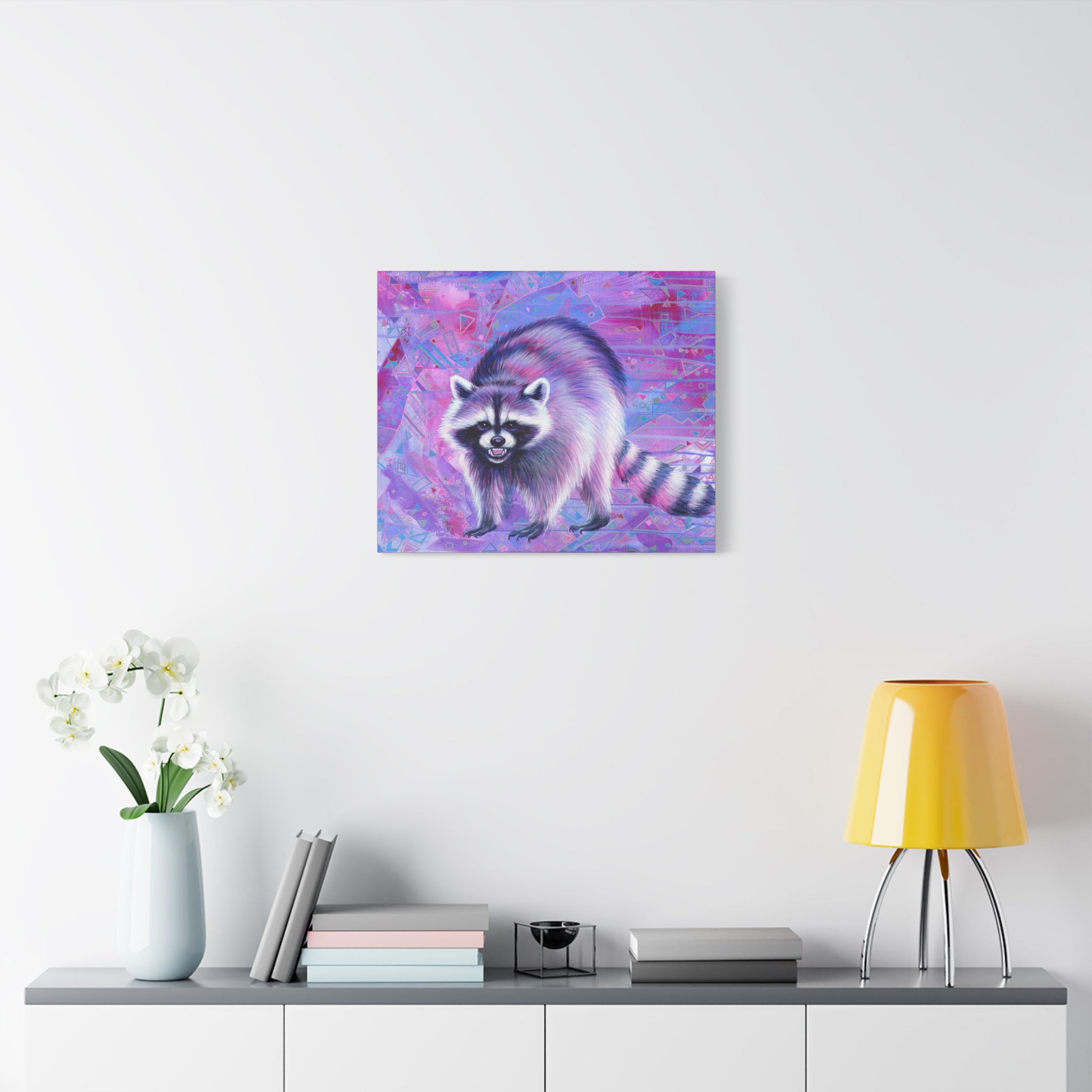 The Raccoon Canvas Print