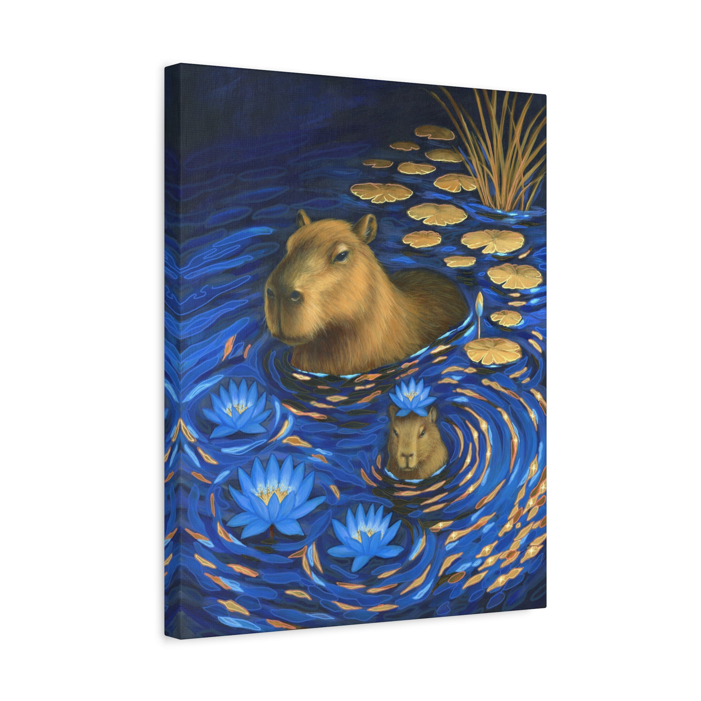 Capybara Dreams Canvas Print