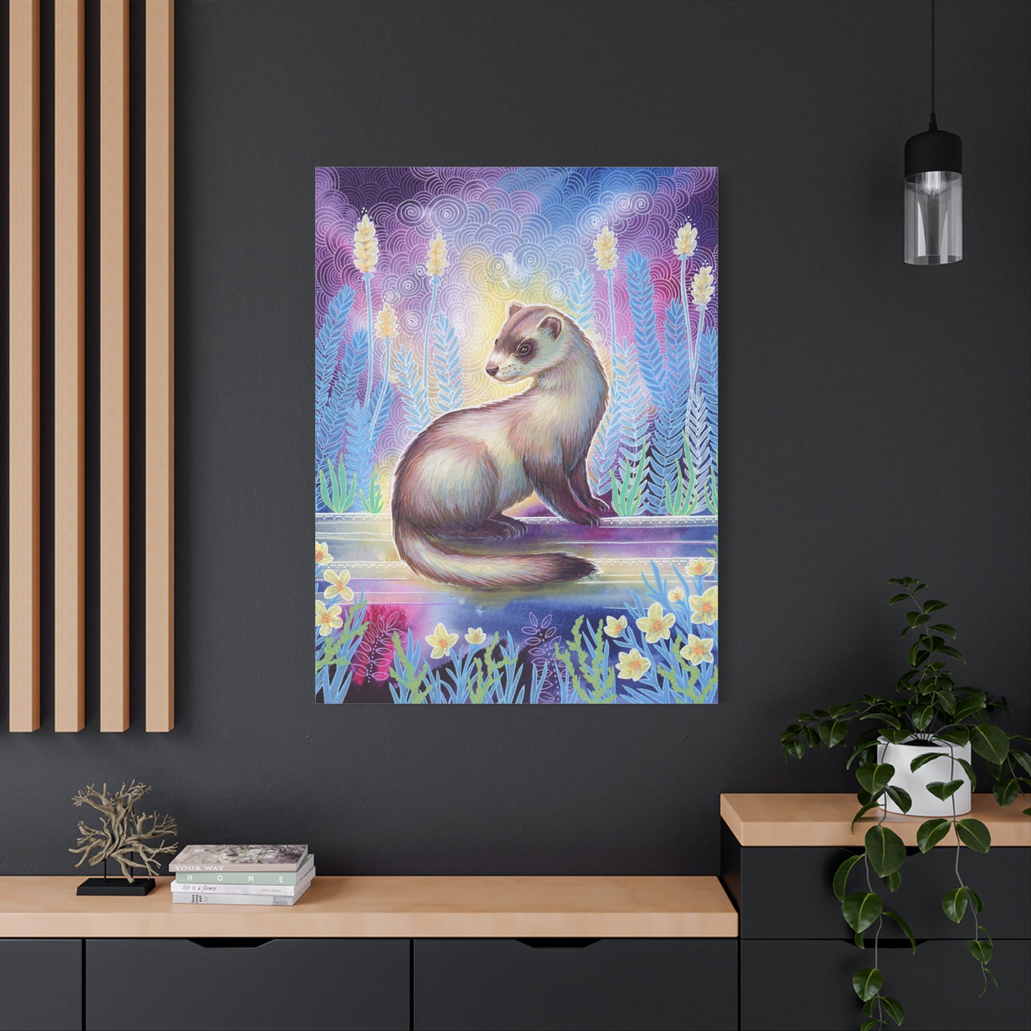 Ferret Canvas Print