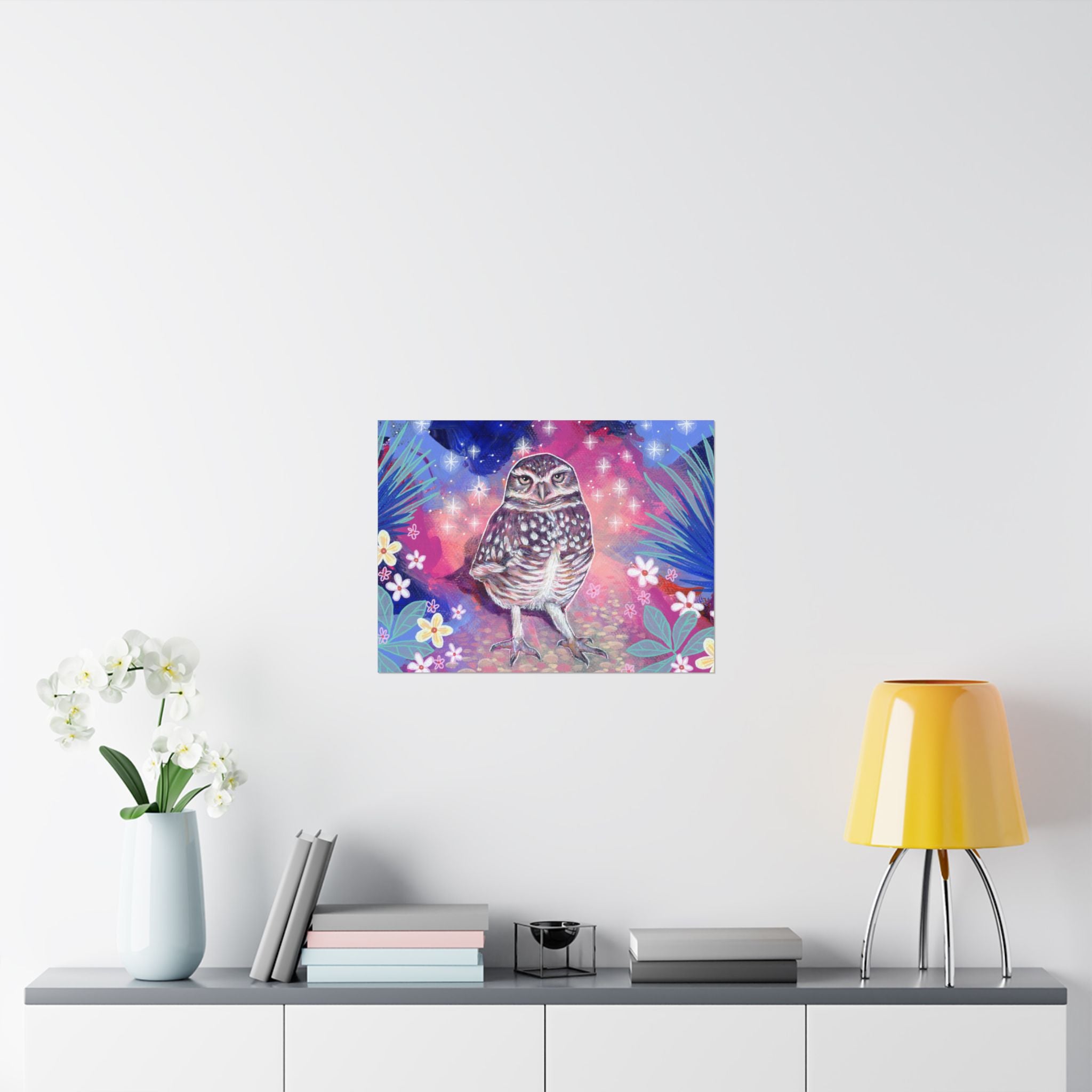 The Burrowing Owl Poster Print