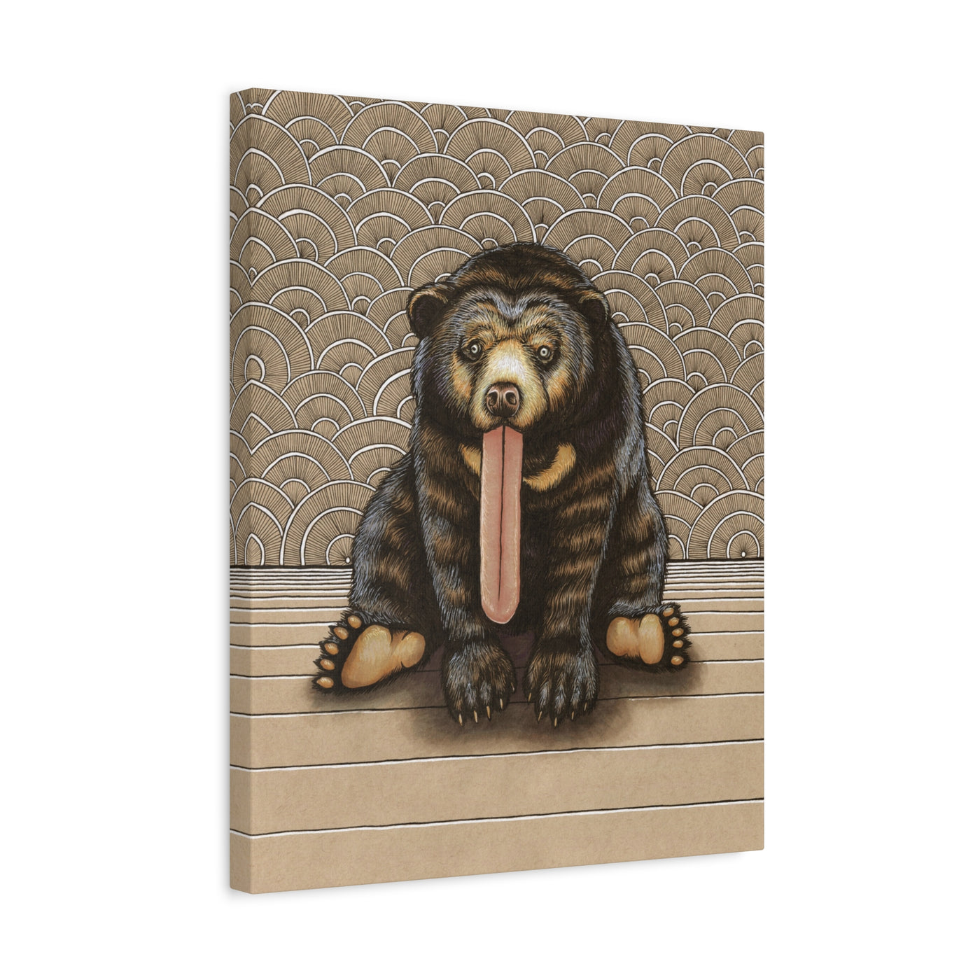 Sun Bear Canvas Print