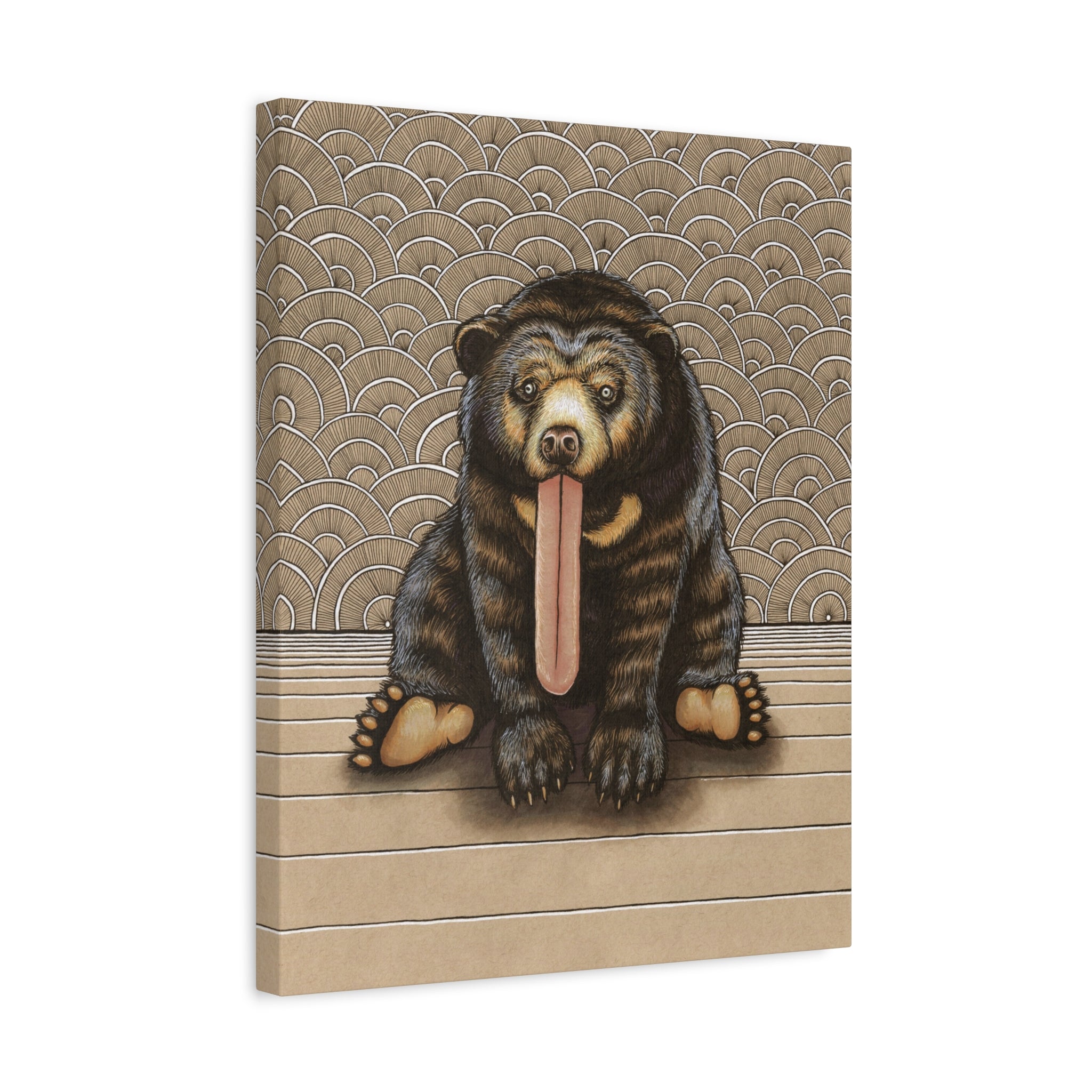 Sun Bear Canvas Print