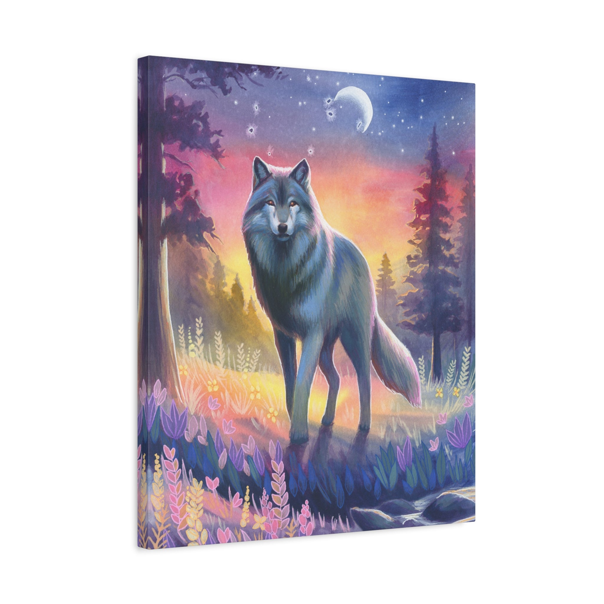 The Wolf Canvas Print