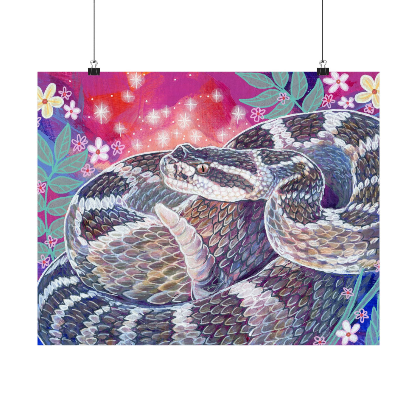 The Rattlesnake Poster Print